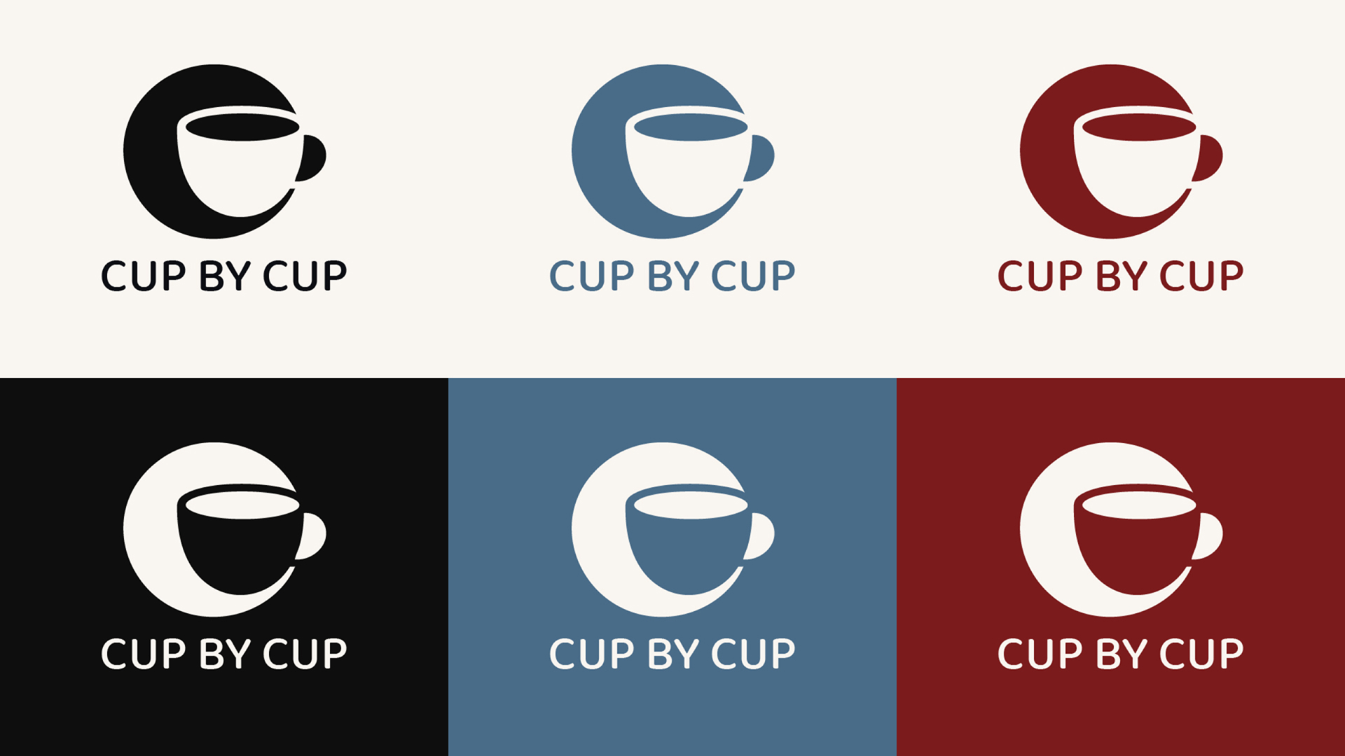 Брендинг кофейни Cup by cup — Изображение №7 — Брендинг, Графика на Dprofile