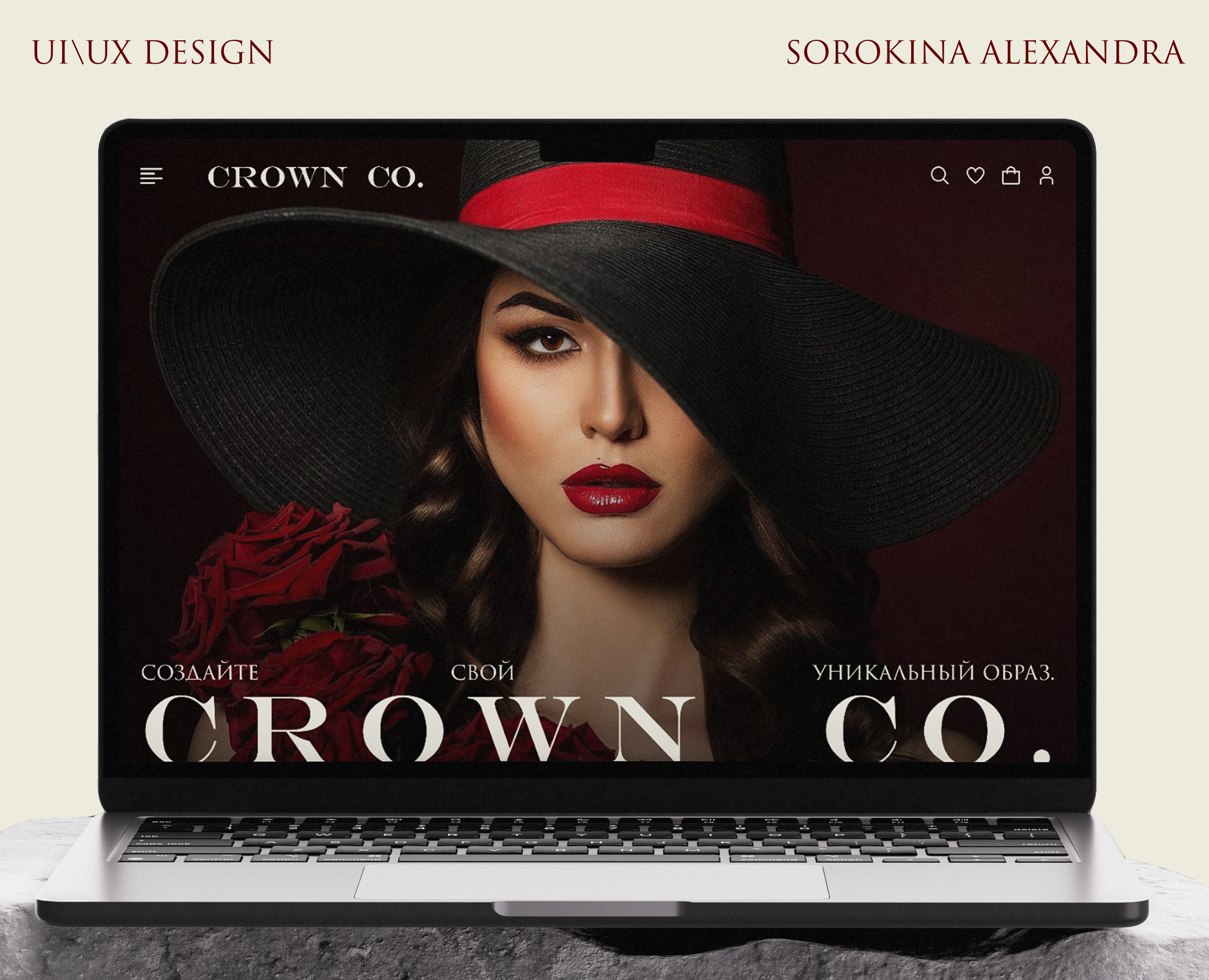 CROWN CO. | E-commerce Website Design Concept — Интерфейсы на Dprofile