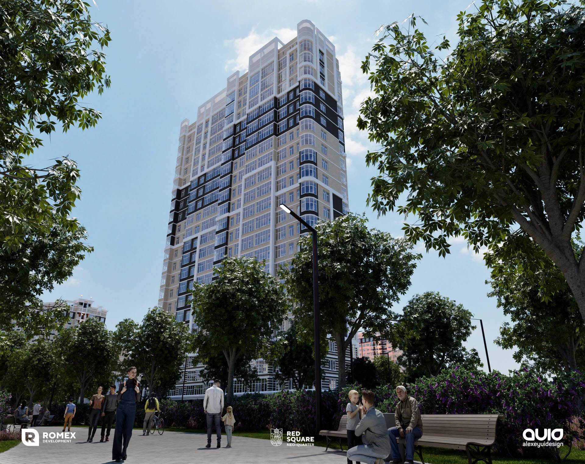 Жилой комплекс Красная площадь — Изображение №3 — Графика, 3D на Dprofile