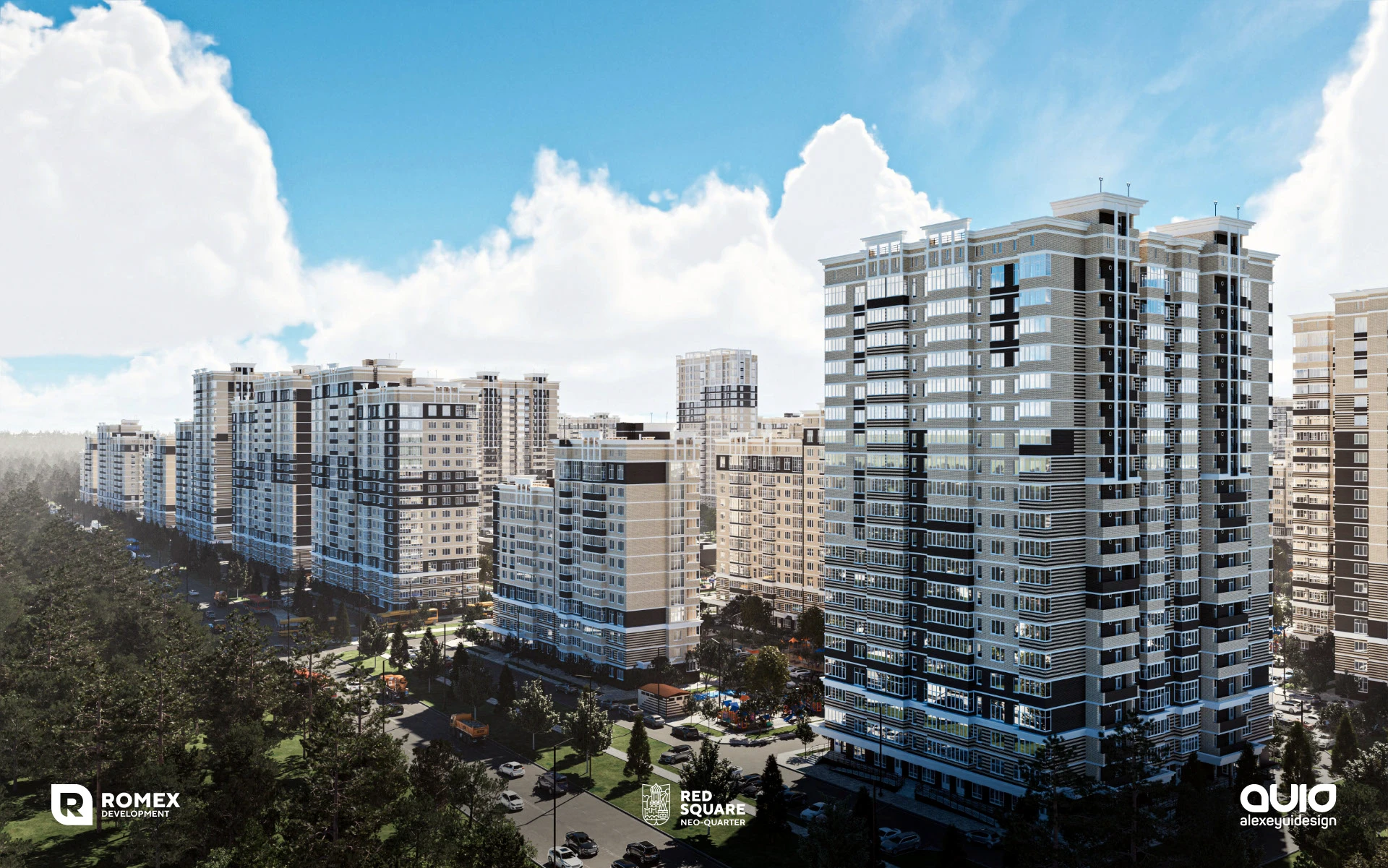 Жилой комплекс Красная площадь — Изображение №29 — Графика, 3D на Dprofile