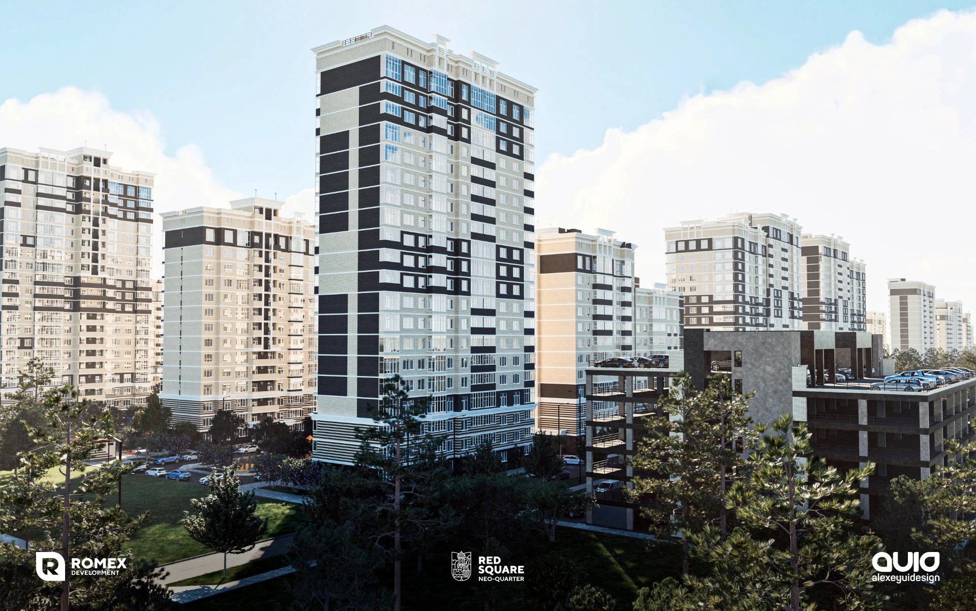Жилой комплекс Красная площадь — Изображение №25 — Графика, 3D на Dprofile