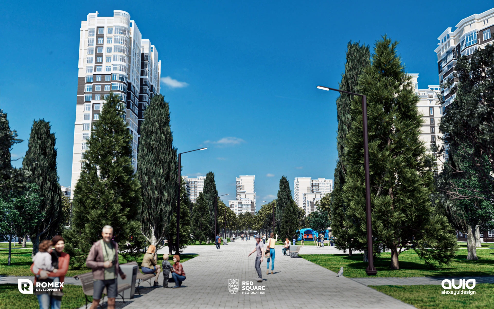 Жилой комплекс Красная площадь — Изображение №12 — Графика, 3D на Dprofile