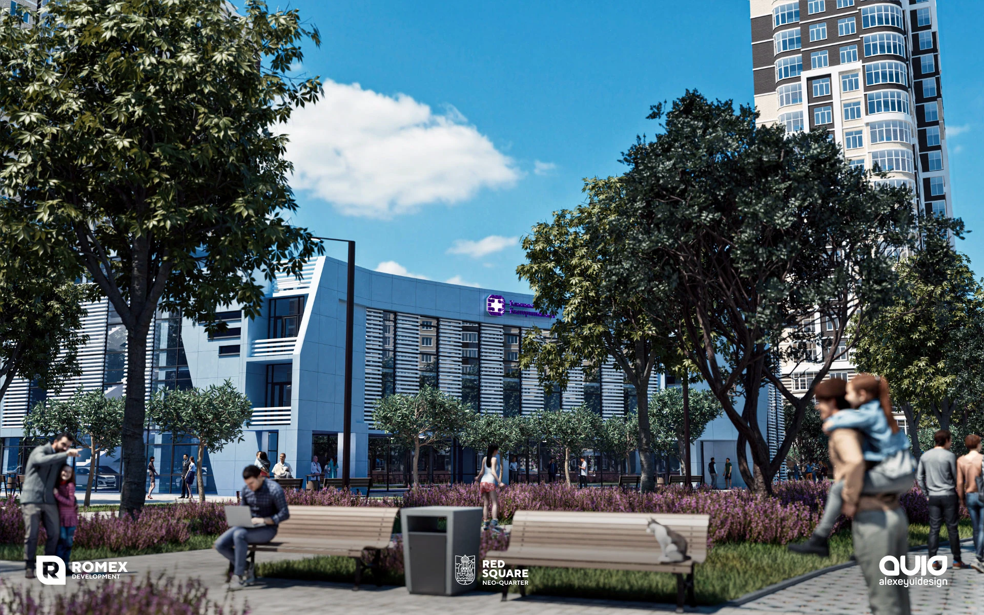 Жилой комплекс Красная площадь — Изображение №14 — Графика, 3D на Dprofile