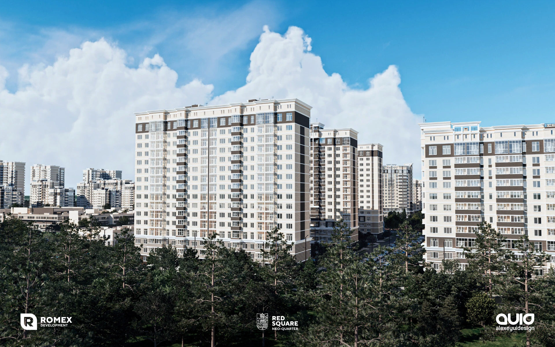 Жилой комплекс Красная площадь — Изображение №23 — Графика, 3D на Dprofile
