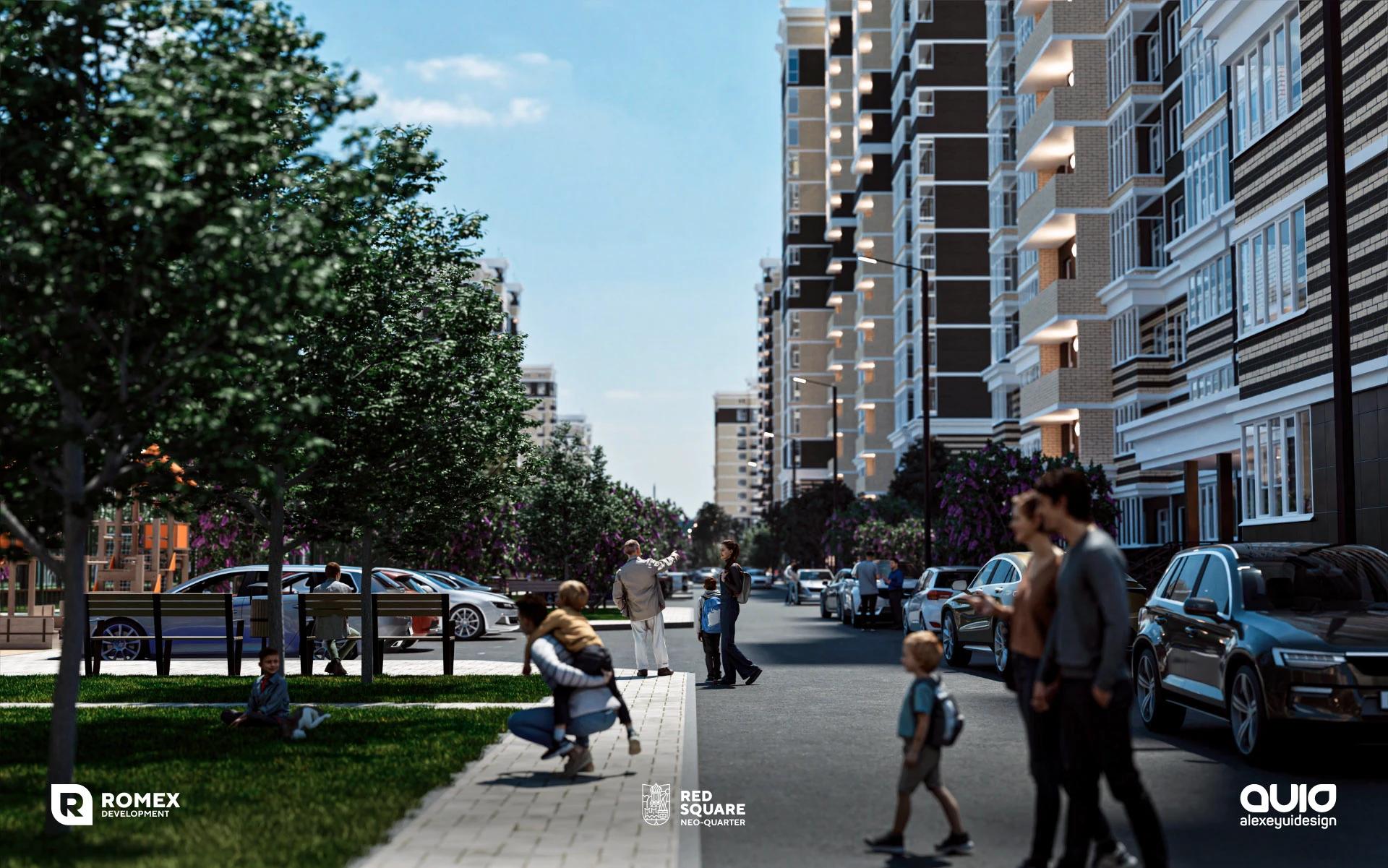 Жилой комплекс Красная площадь — Изображение №4 — Графика, 3D на Dprofile