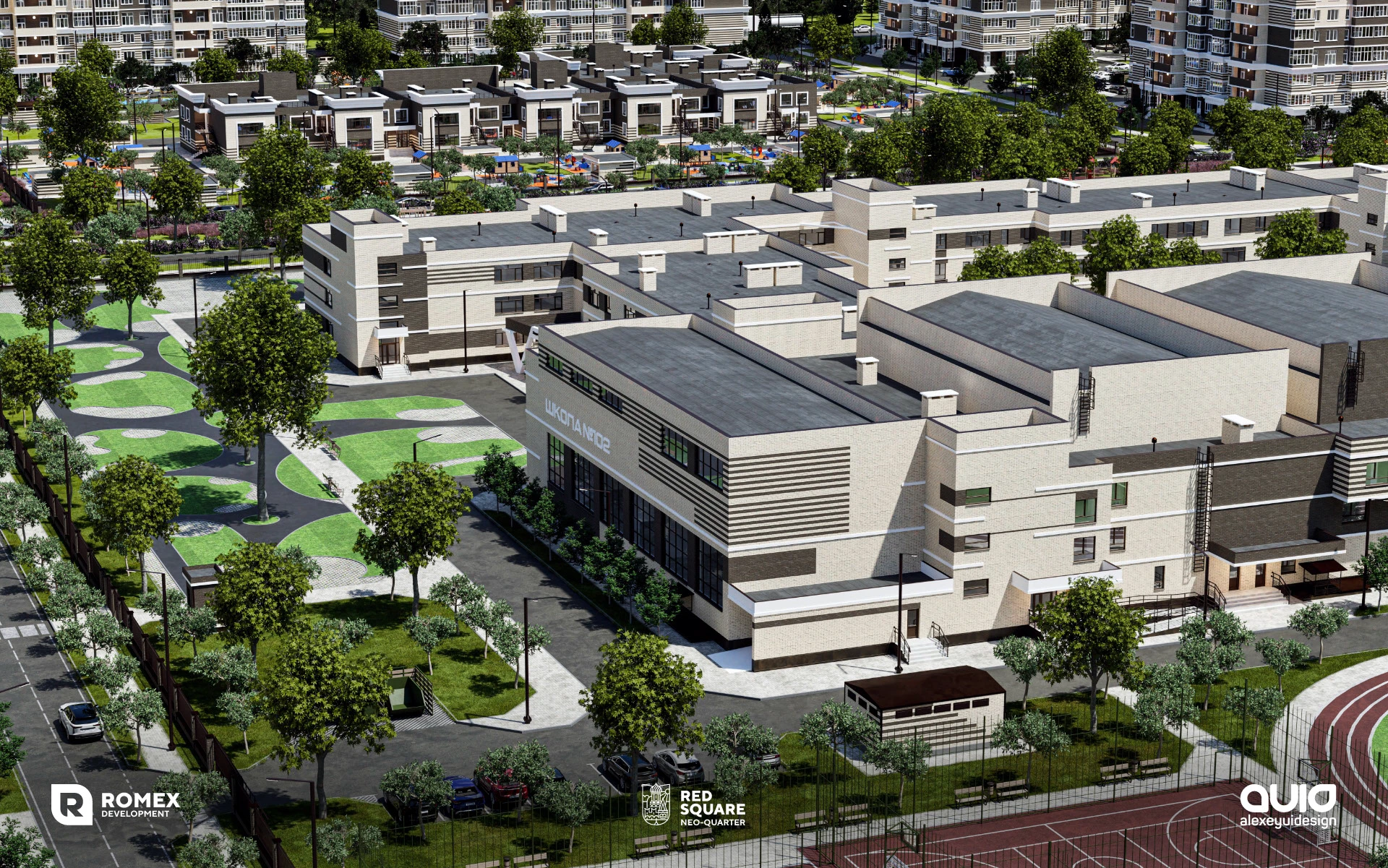 Жилой комплекс Красная площадь — Изображение №8 — Графика, 3D на Dprofile