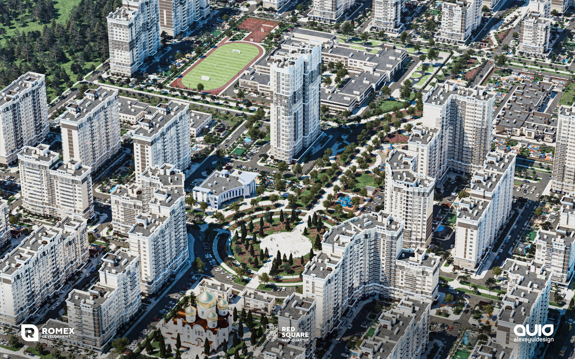 Жилой комплекс Красная площадь — Изображение №42 — Графика, 3D на Dprofile