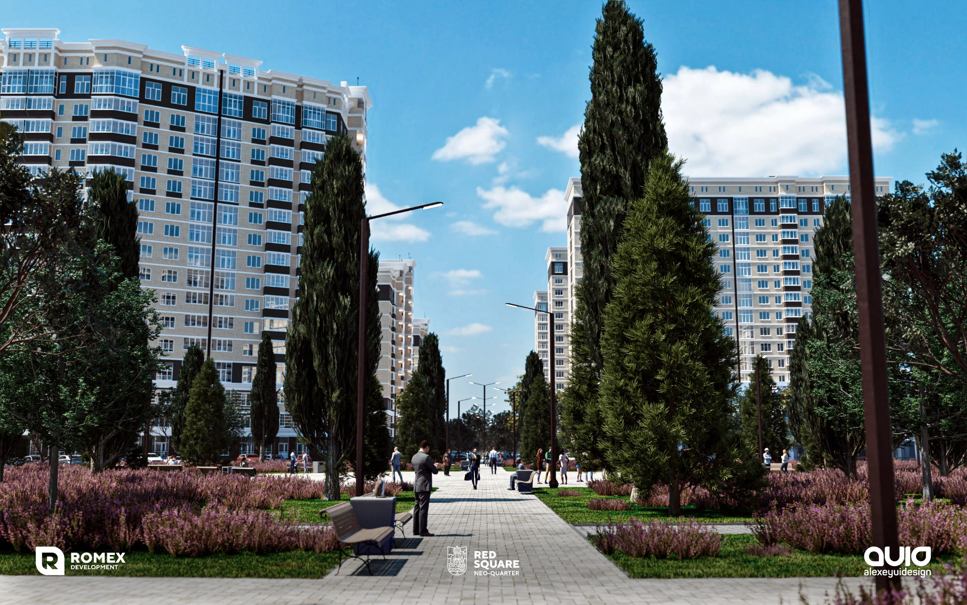 Жилой комплекс Красная площадь — Изображение №15 — Графика, 3D на Dprofile