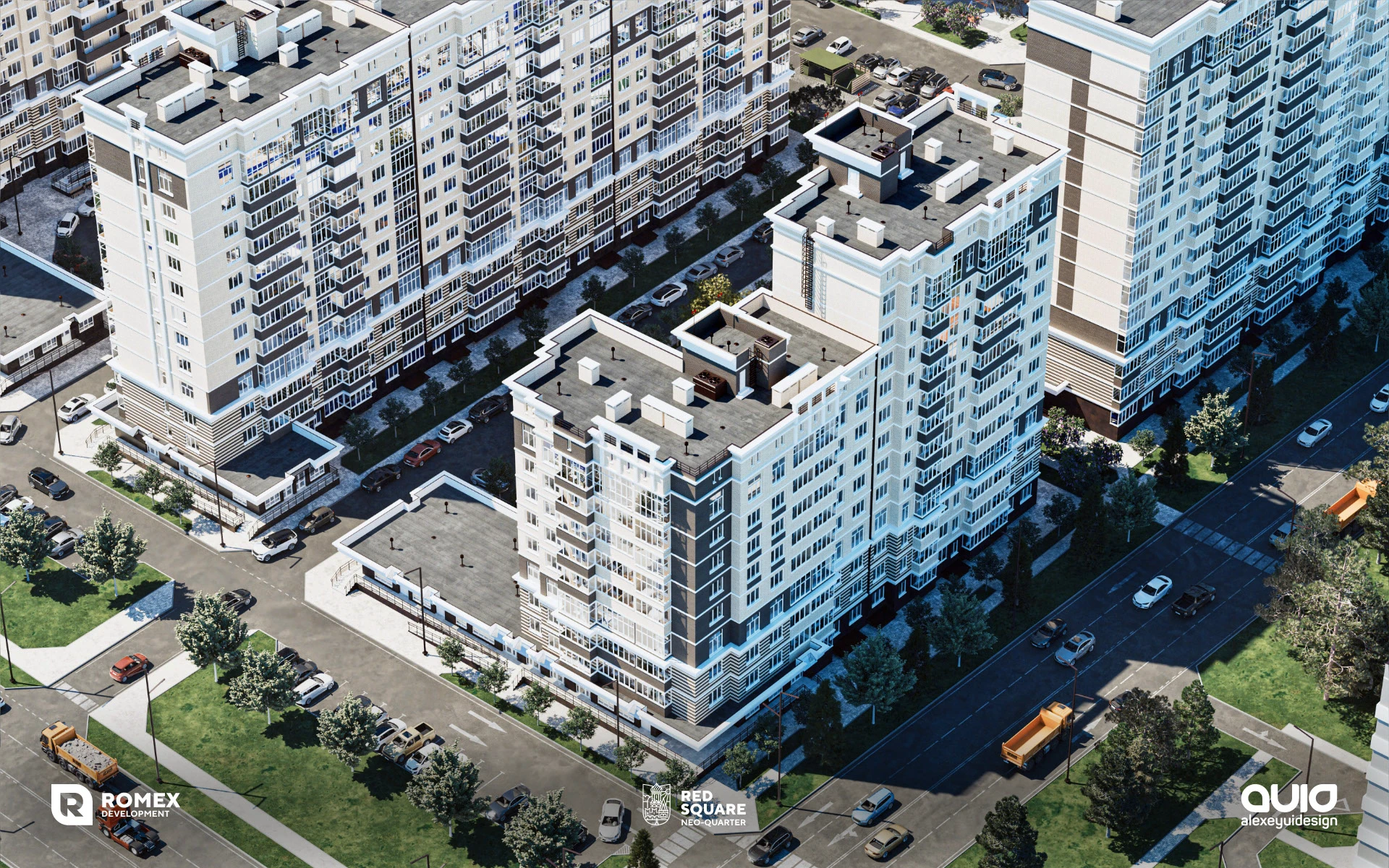 Жилой комплекс Красная площадь — Изображение №40 — Графика, 3D на Dprofile