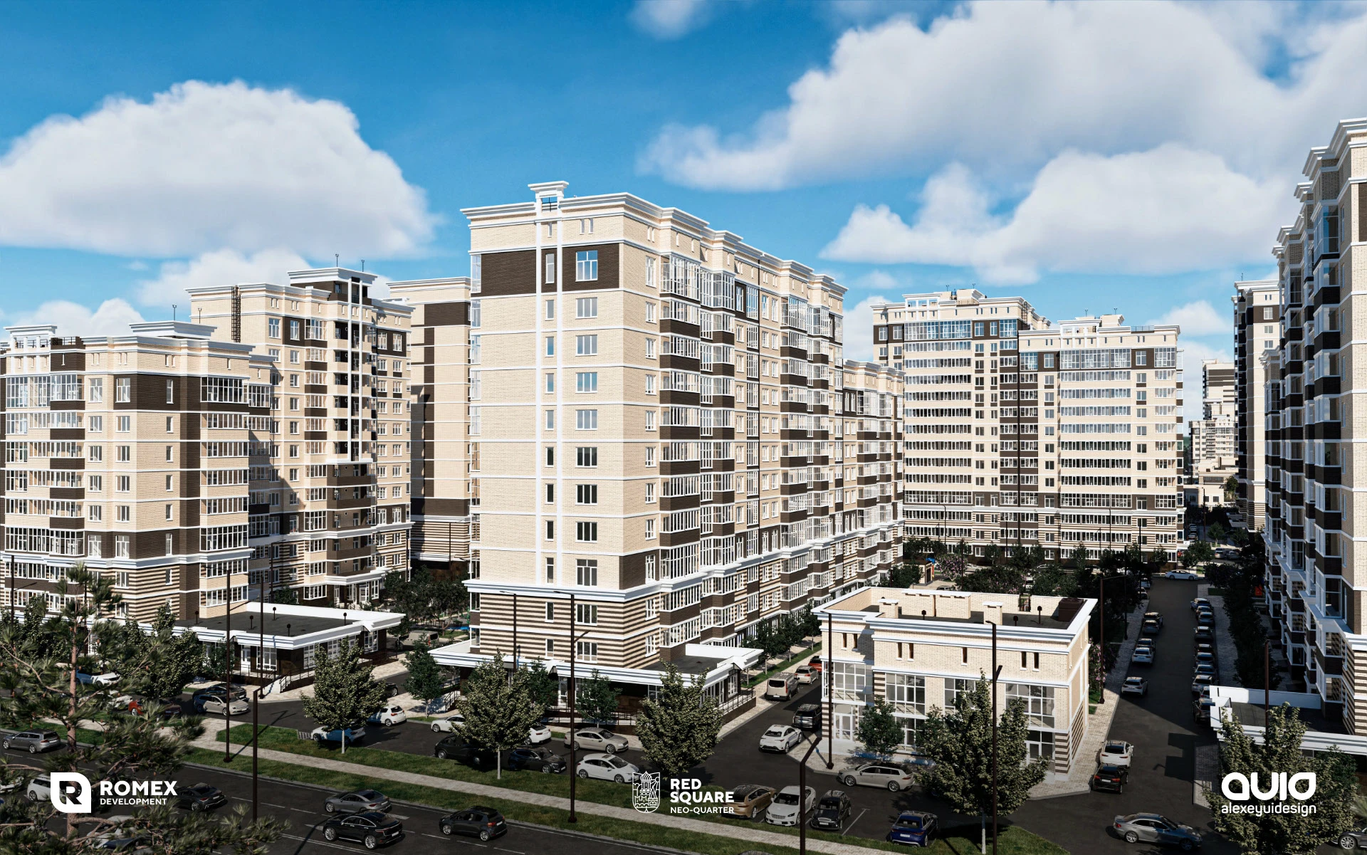 Жилой комплекс Красная площадь — Изображение №21 — Графика, 3D на Dprofile