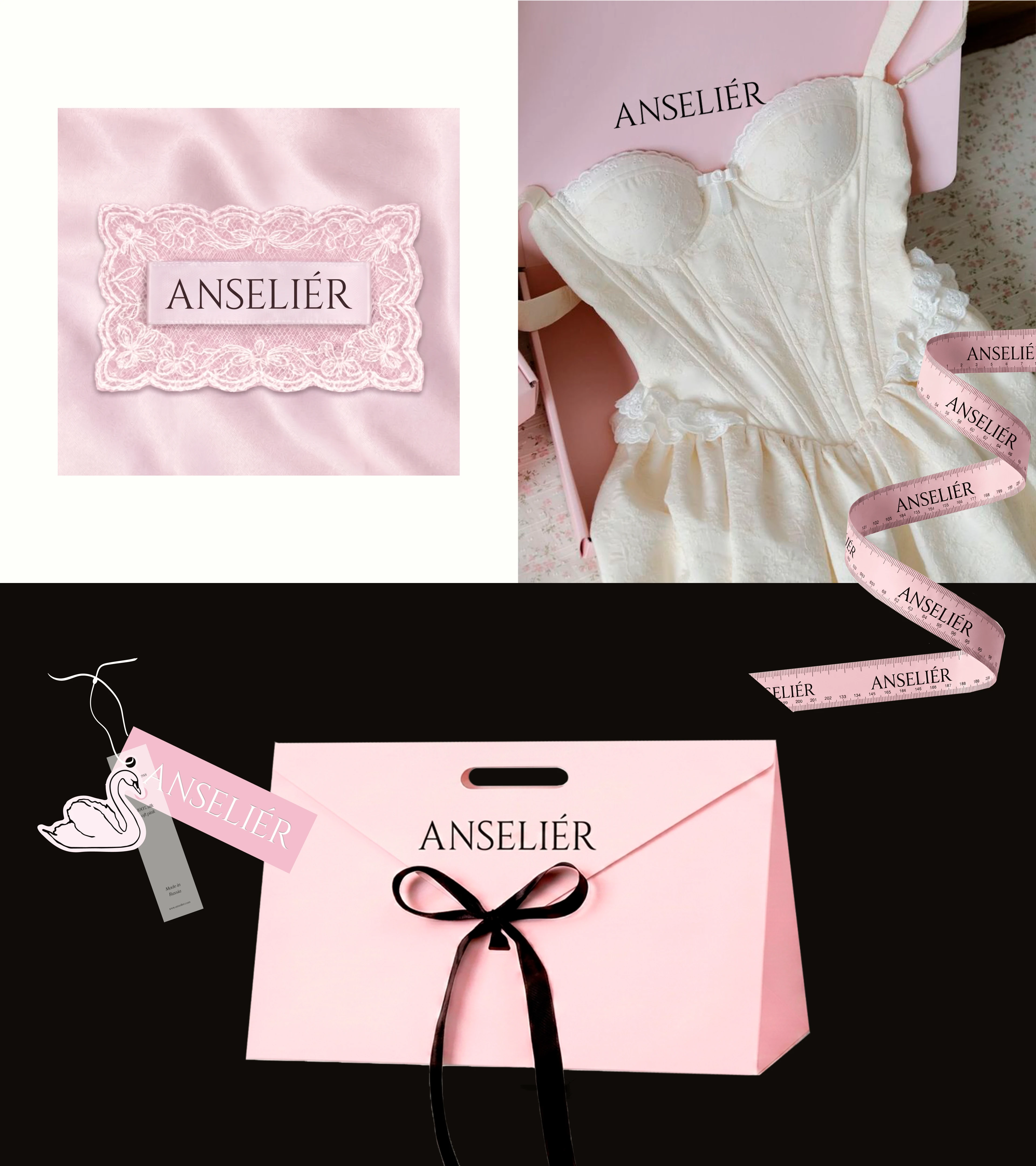 Anselier boutique & atelier | ребрендинг — Изображение №11 — Брендинг на Dprofile