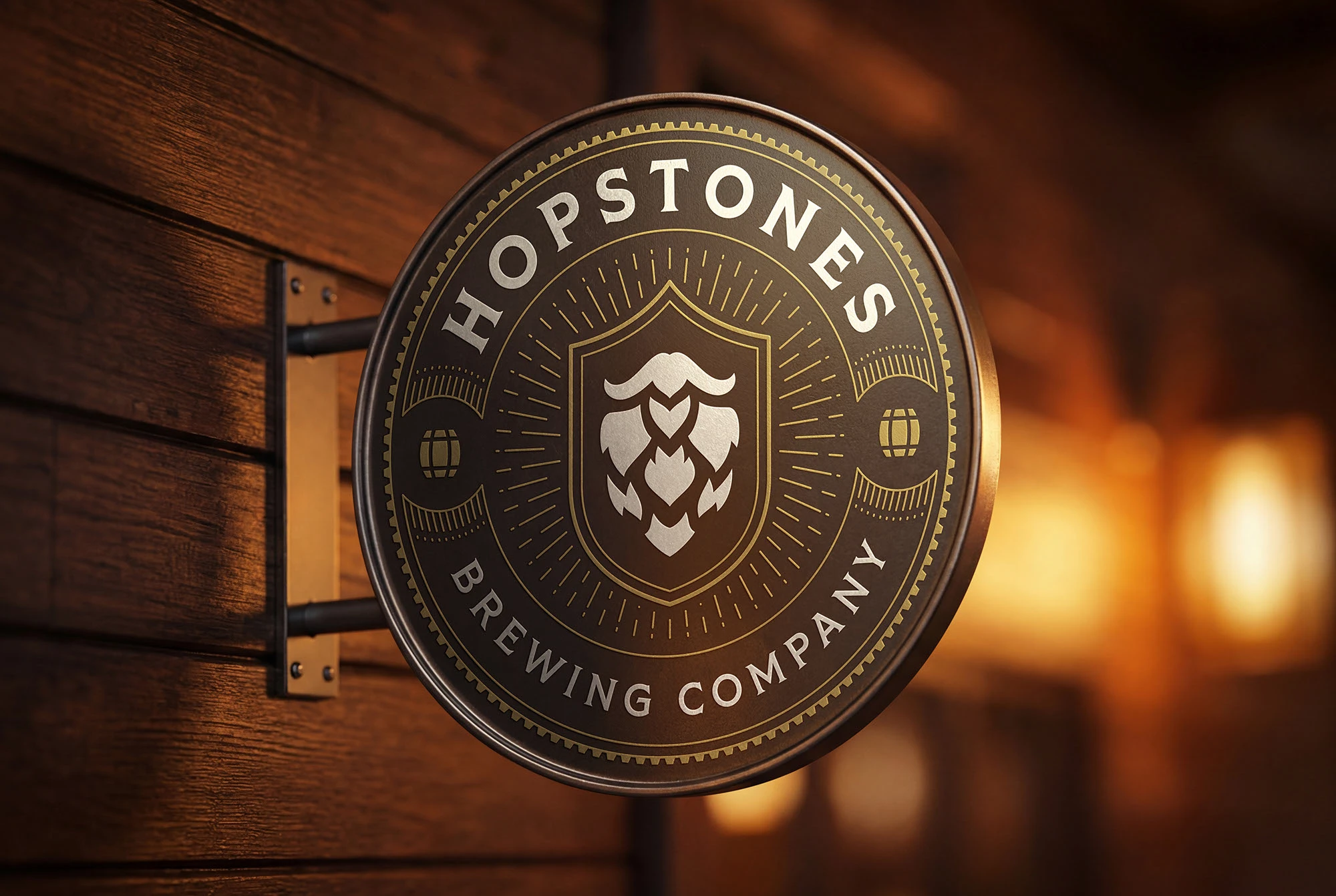 Hopstones Brewing Co — Brand Identity — Изображение №9 — Брендинг на Dprofile