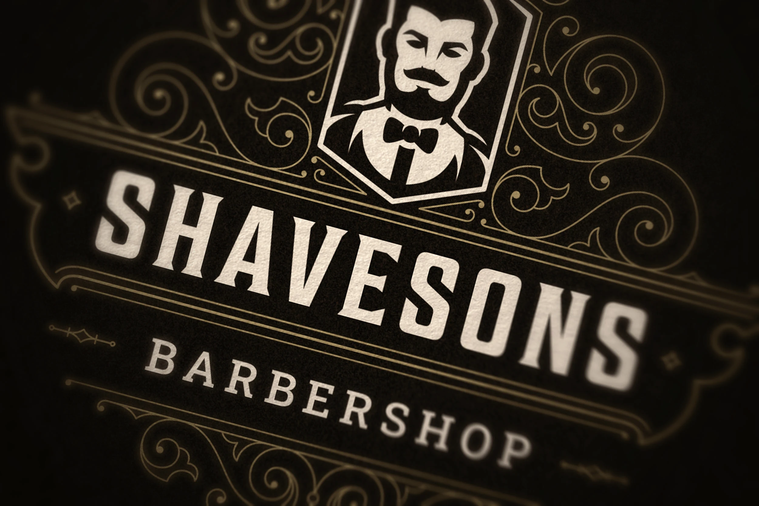 Shavesons Barbershop — Brand Identity — Изображение №7 — Брендинг на Dprofile