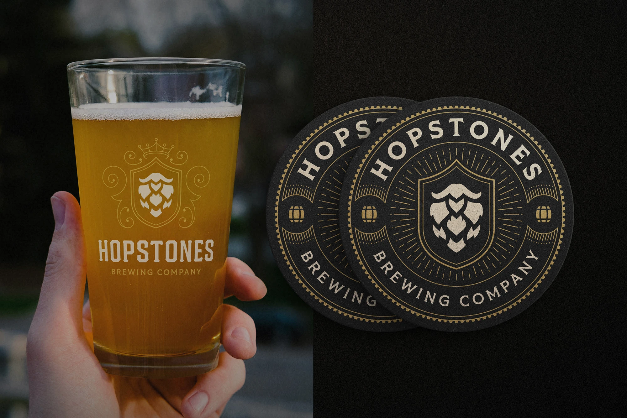 Hopstones Brewing Co — Brand Identity — Изображение №5 — Брендинг на Dprofile