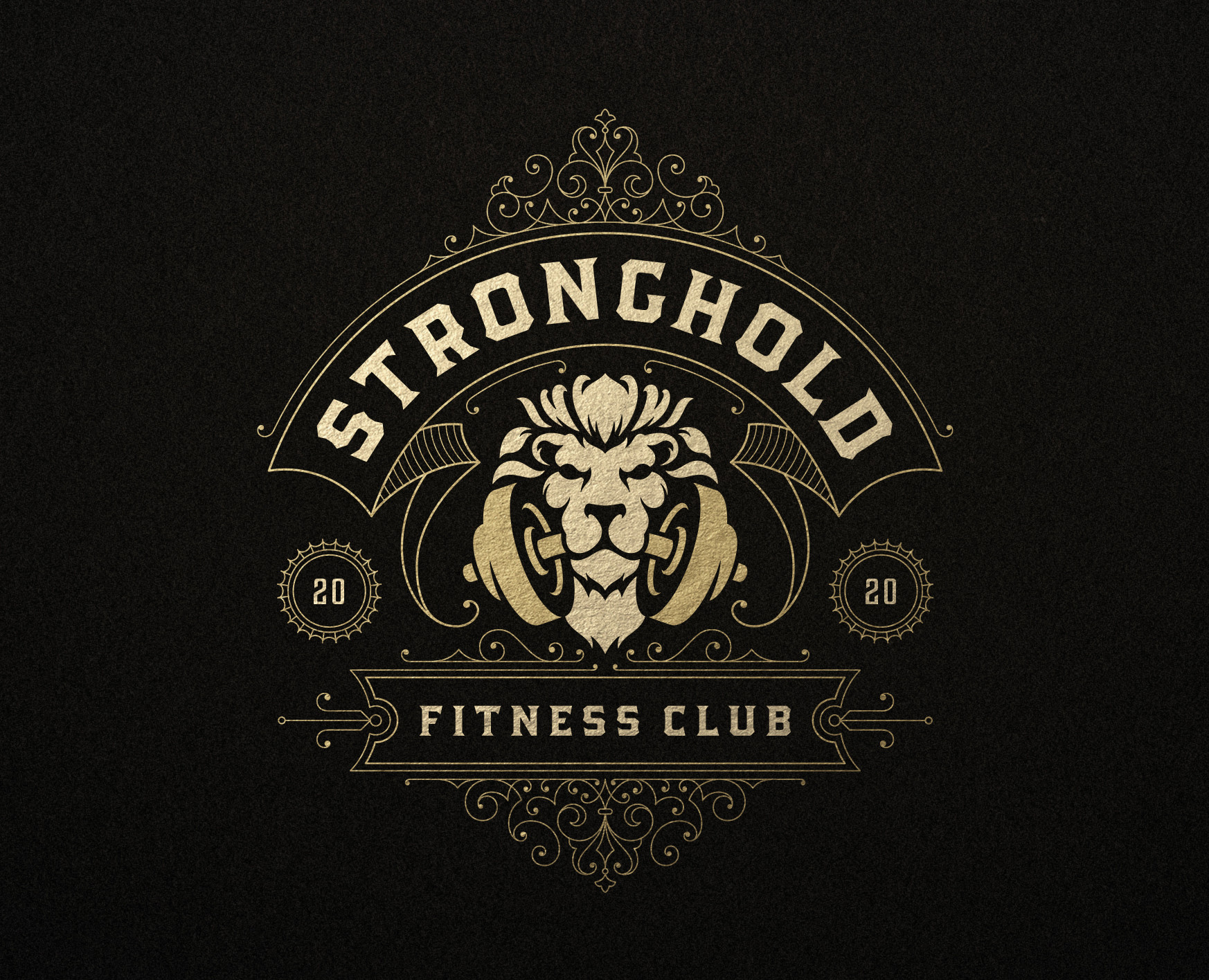Stronghold fitness club logo design — Брендинг, Иллюстрация на Dprofile