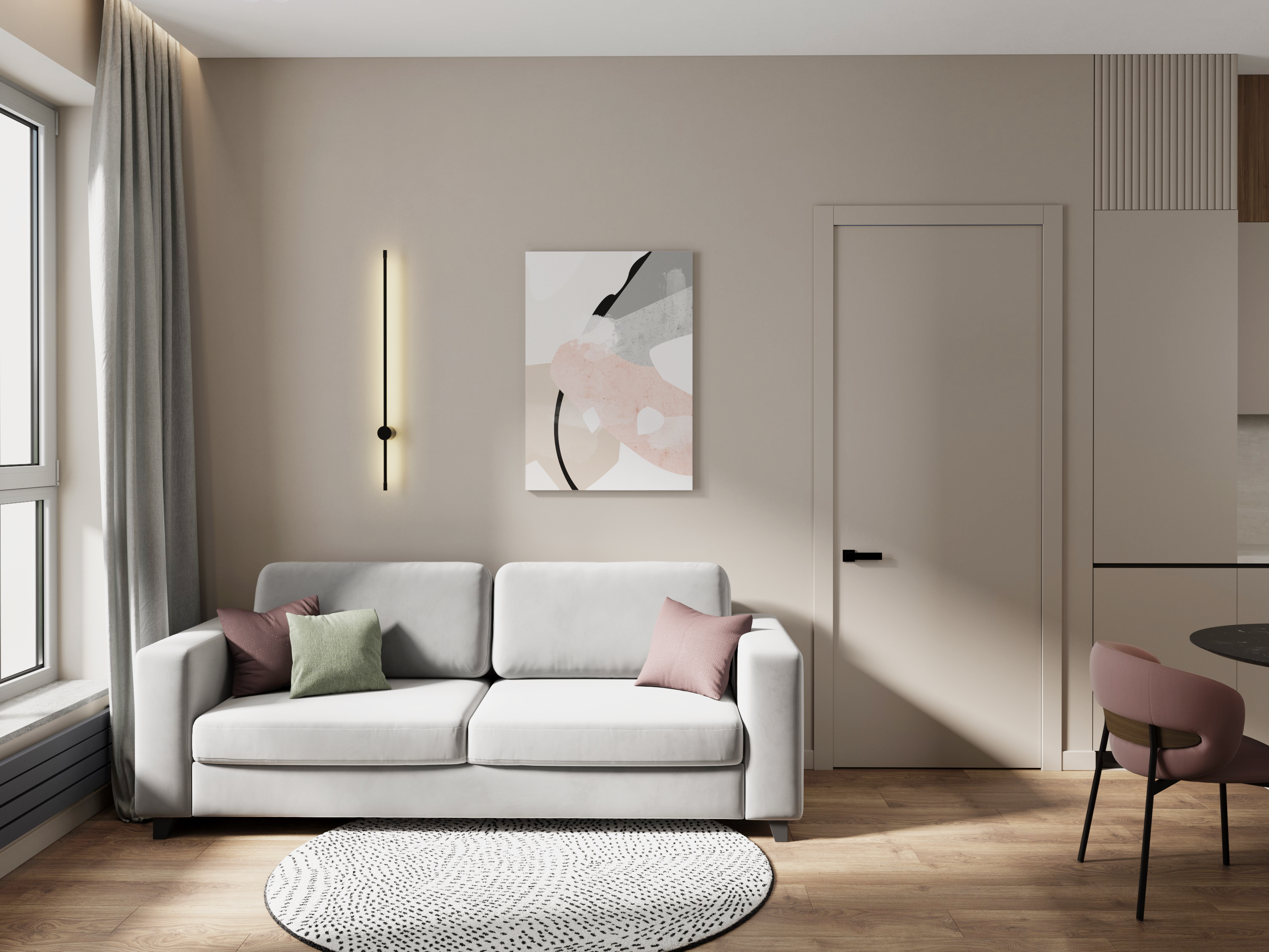 Визуализация квартиры в ЖК Union Park — Изображение №1 — 3D на Dprofile