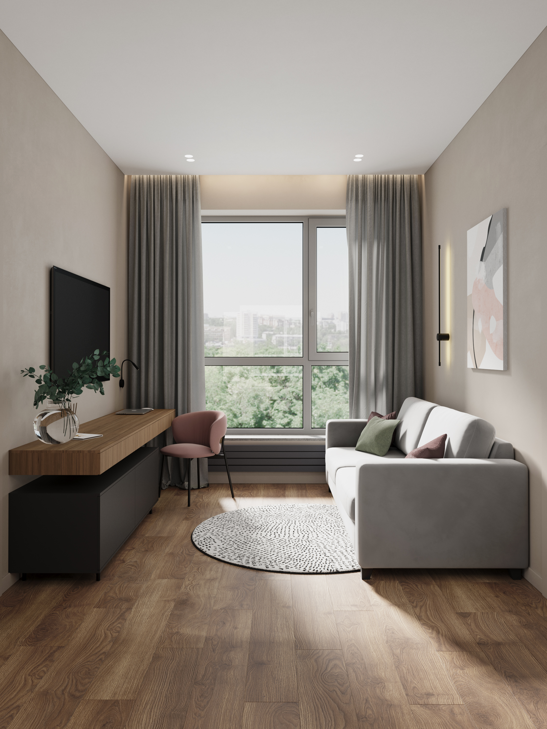 Визуализация квартиры в ЖК Union Park — Изображение №2 — 3D на Dprofile