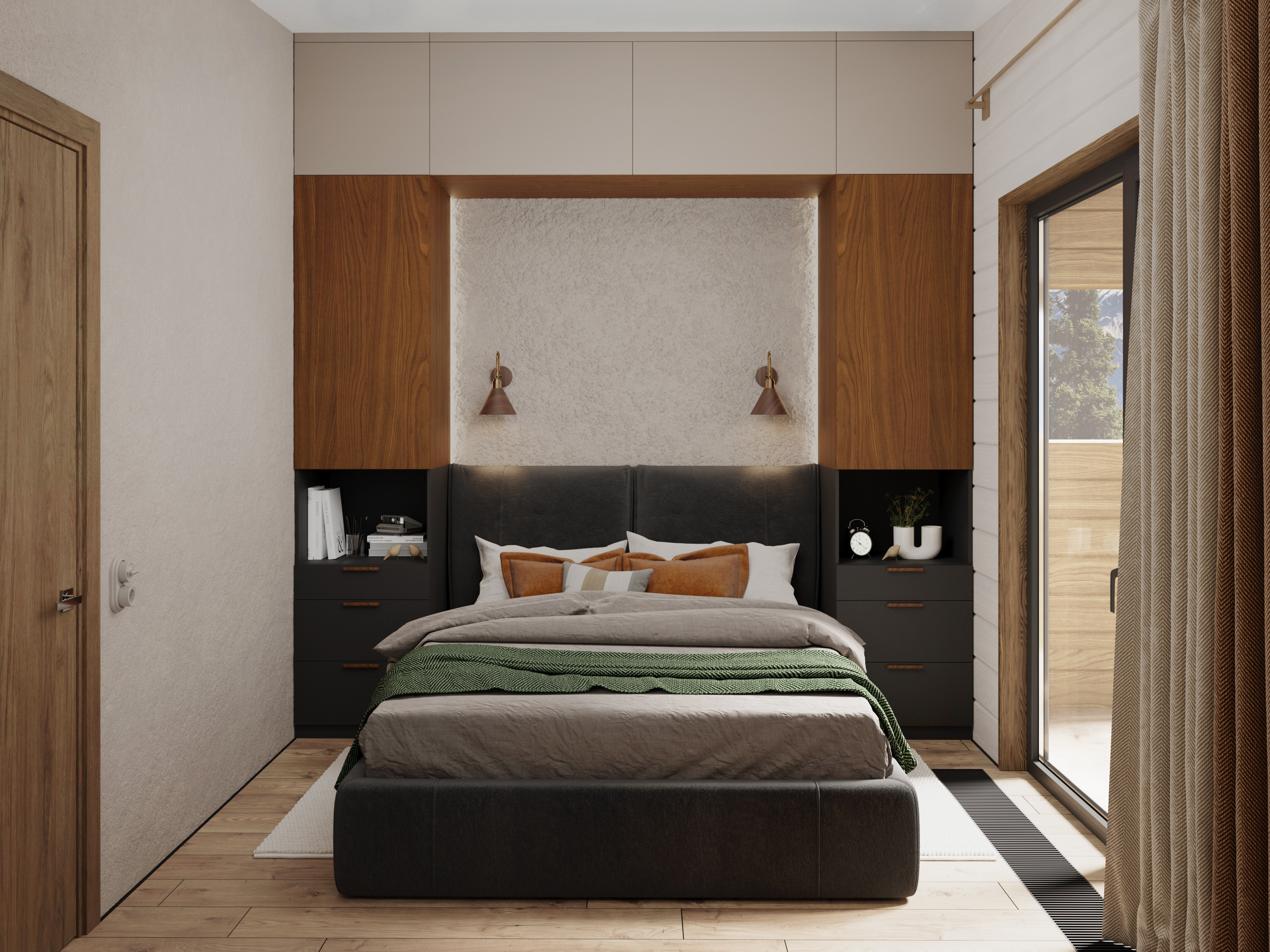 Визуализация двухэтажного коттеджа на Красной поляне, Сочи. — Изображение №3 — 3D на Dprofile