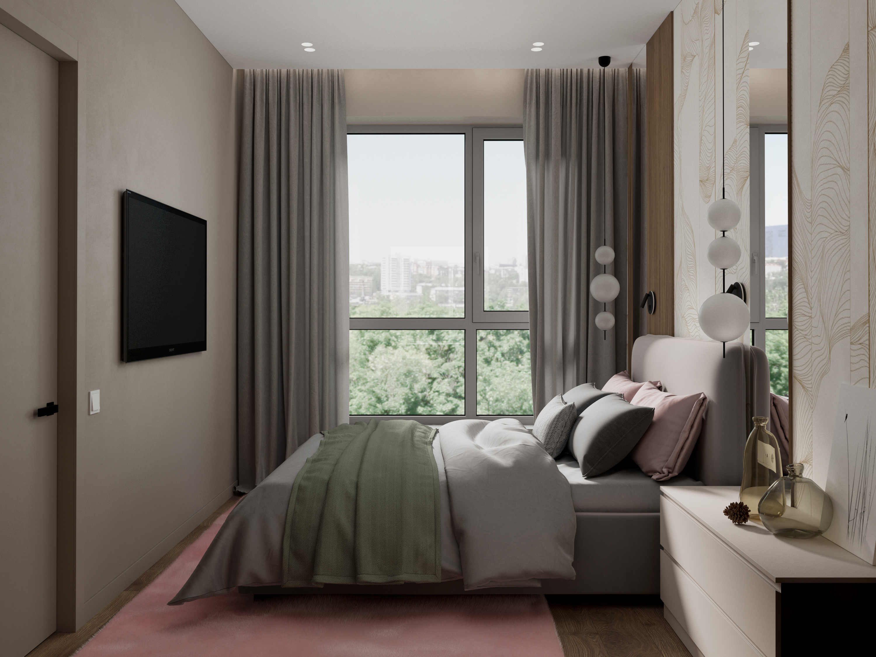 Визуализация квартиры в ЖК Union Park — Изображение №8 — 3D на Dprofile