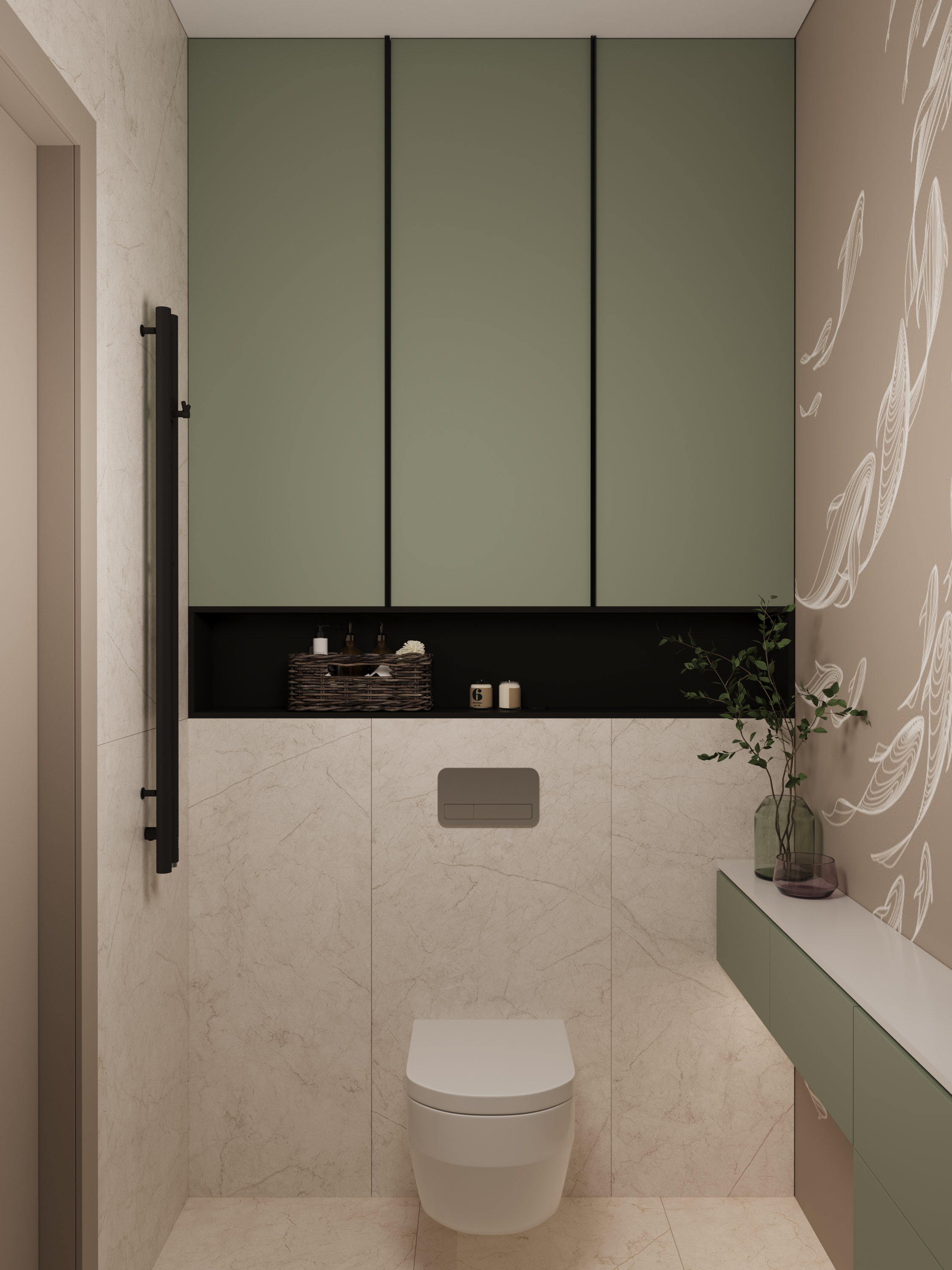 Визуализация квартиры в ЖК Union Park — Изображение №19 — 3D на Dprofile