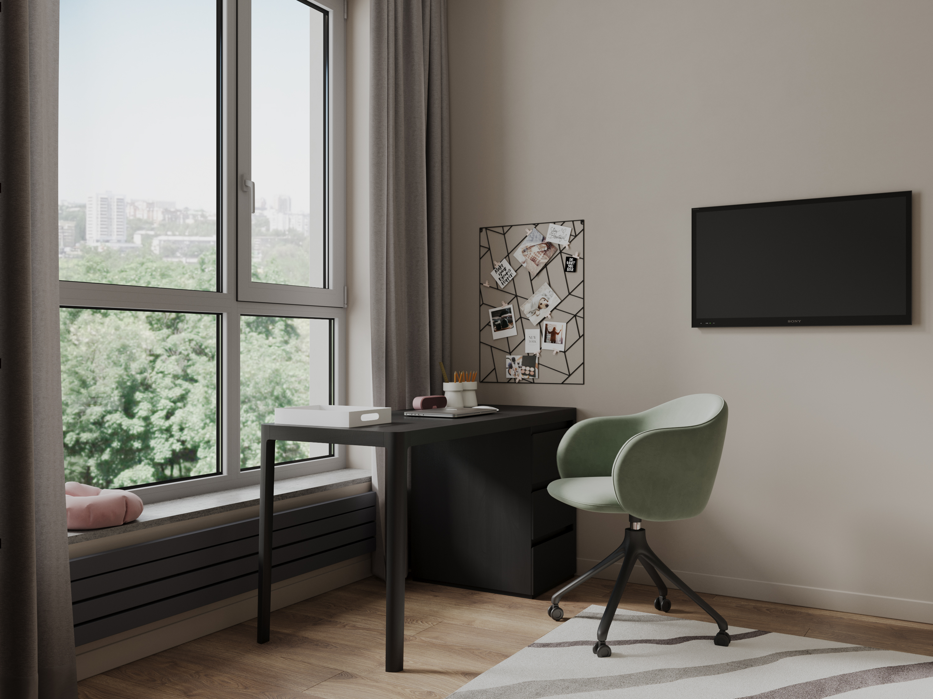 Визуализация квартиры в ЖК Union Park — Изображение №16 — 3D на Dprofile