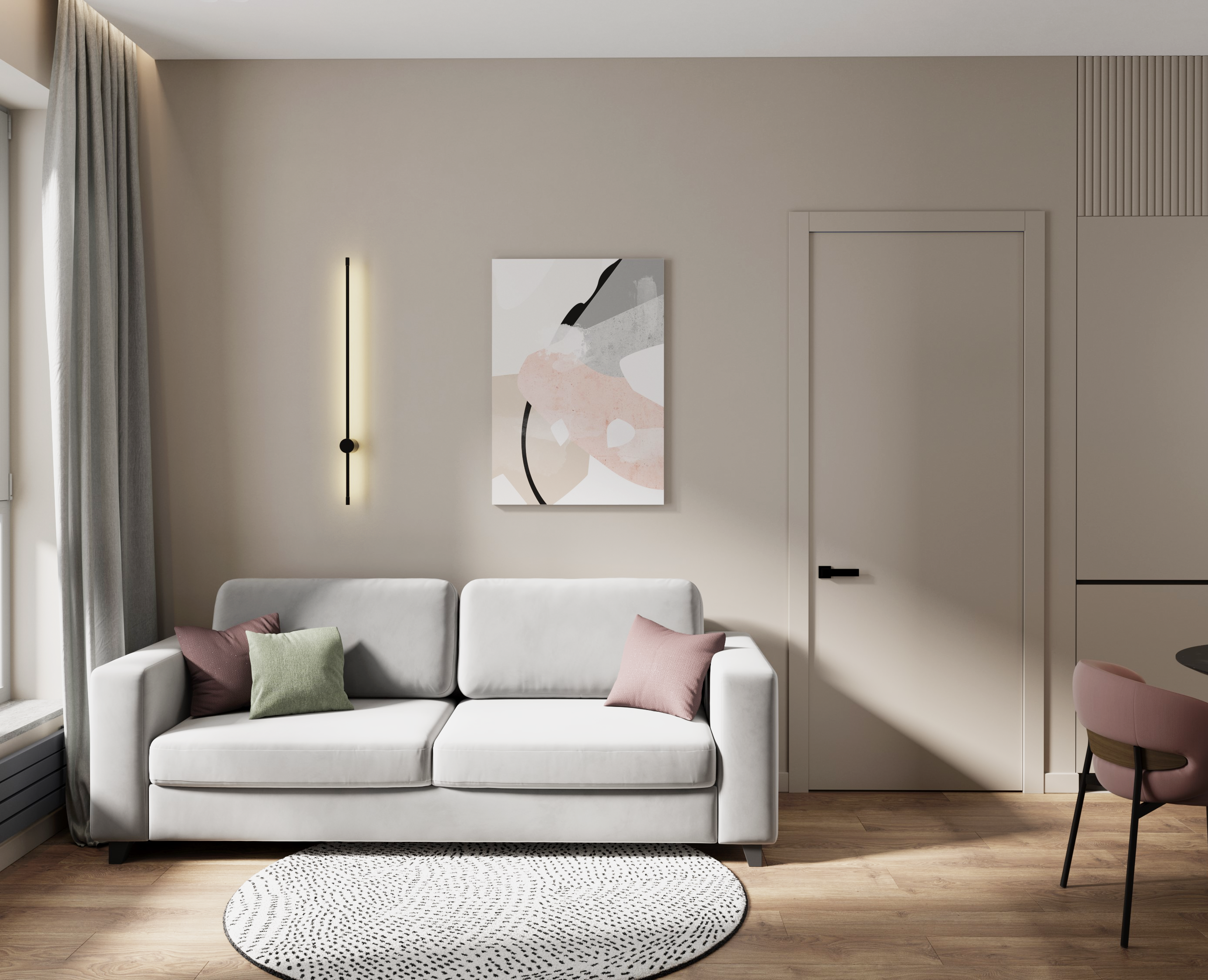 Визуализация квартиры в ЖК Union Park — 3D на Dprofile