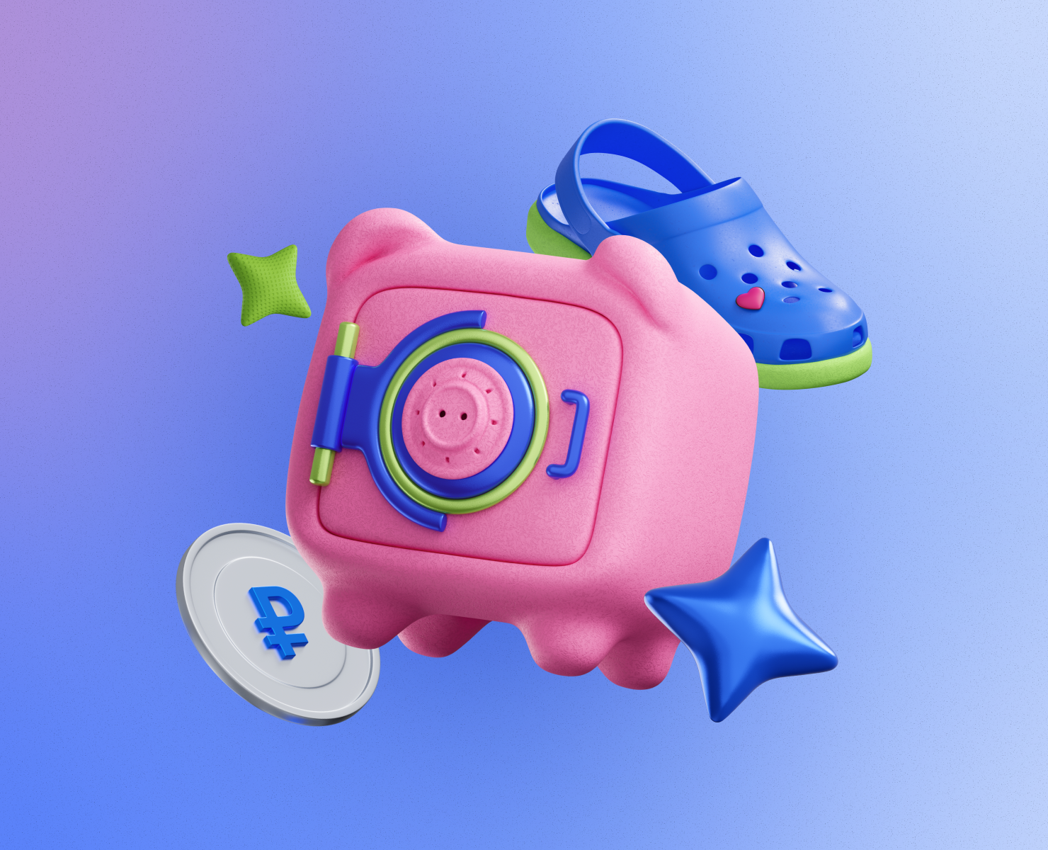 SMM illustrations ⁞⁞ Ozon Bank на Dprofile