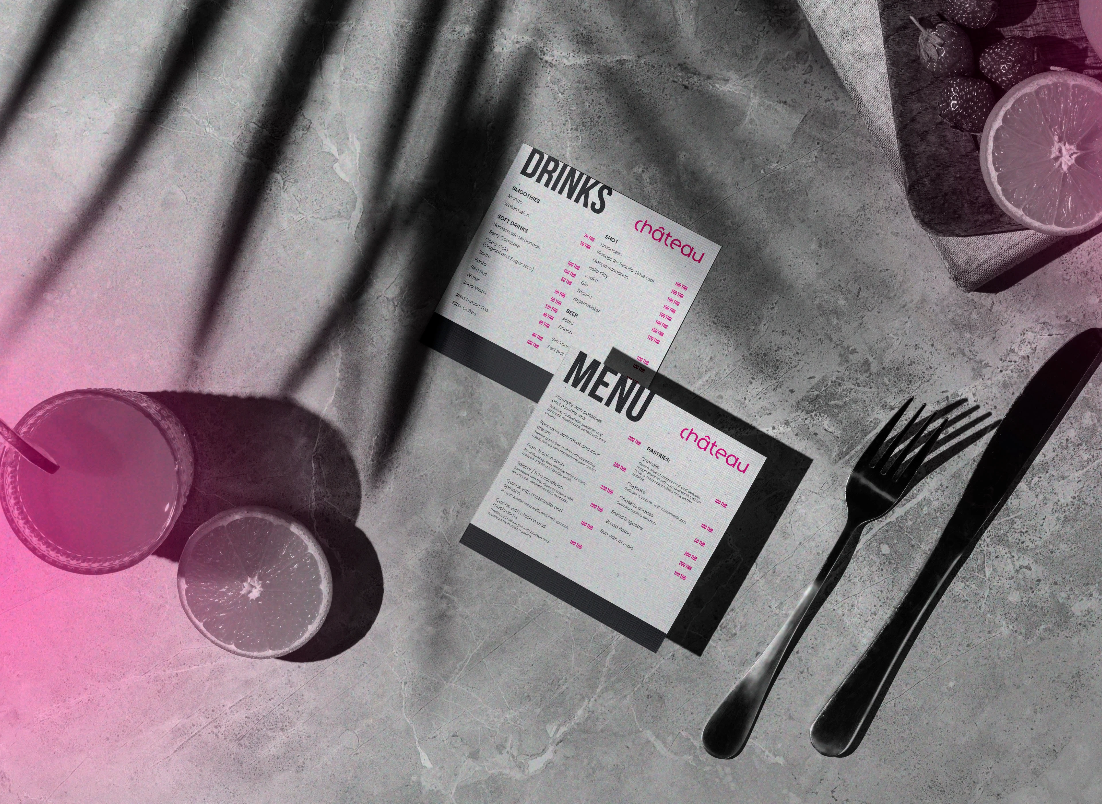 Айдентика бара-пекарни Chateau — Изображение №5 — Брендинг, Графика на Dprofile