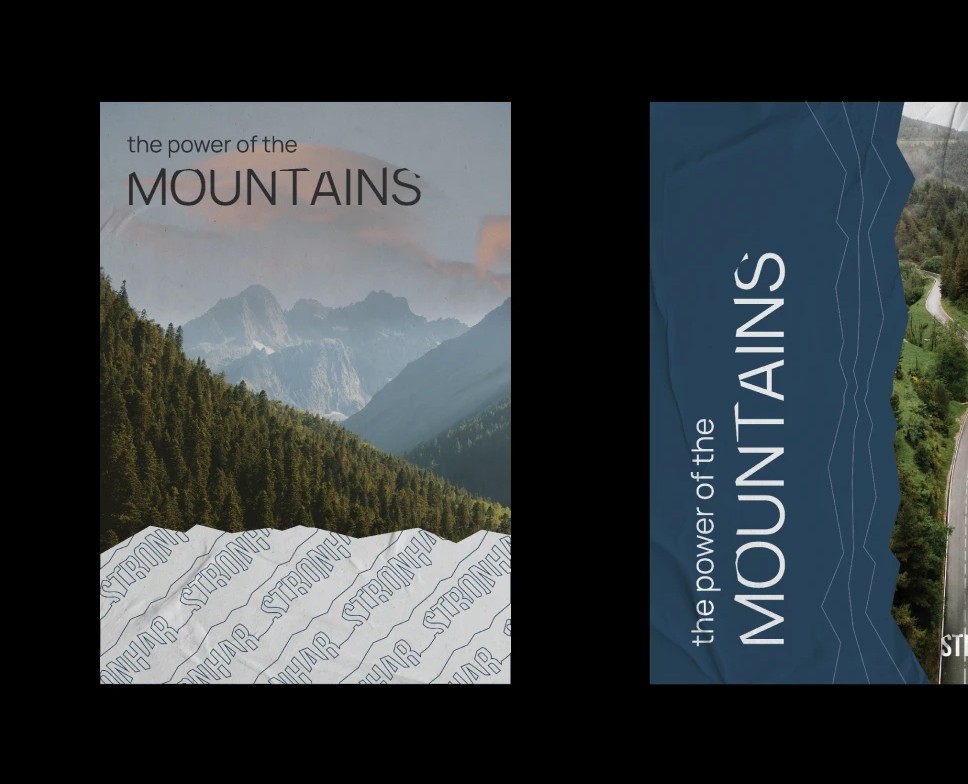 Айдентика «Стронхар» — Брендинг, Графика на Dprofile