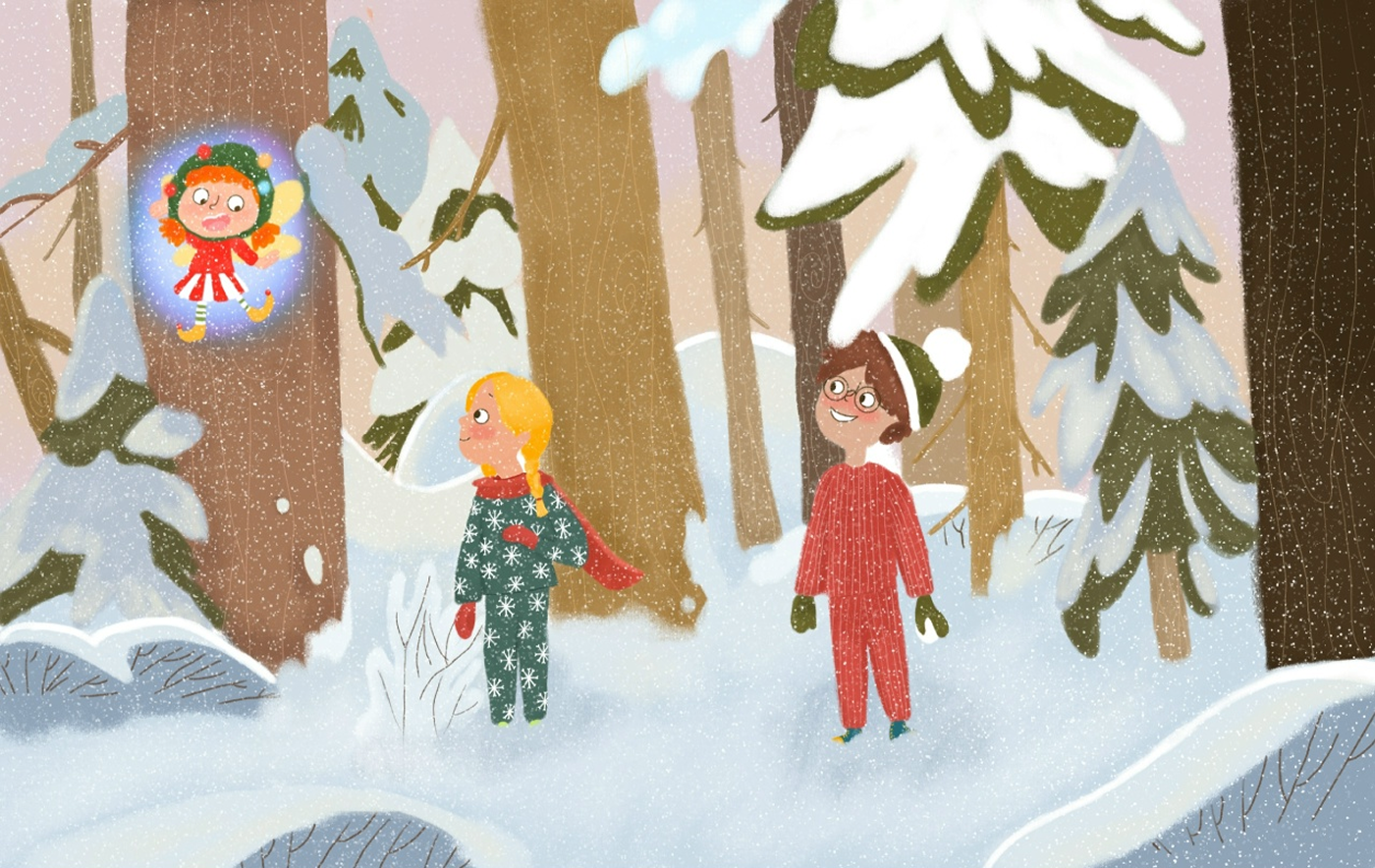 Волшебная история. Новогодняя детская книга — Изображение №4 — Иллюстрация, Графика на Dprofile