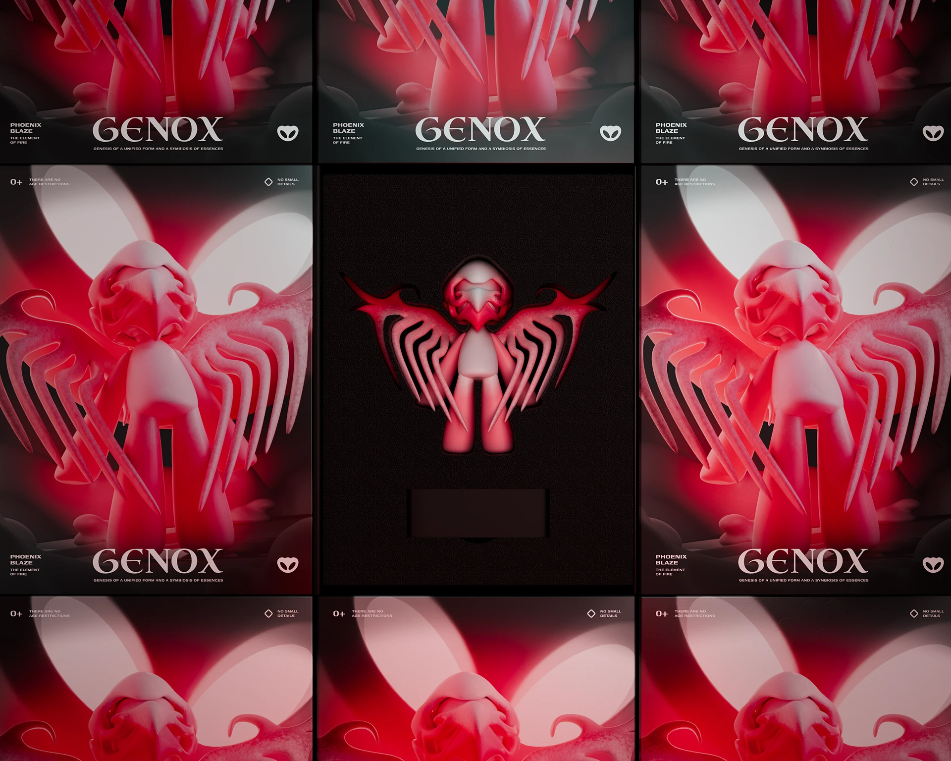 GENOX art toy — Изображение №9 — Брендинг, 3D на Dprofile