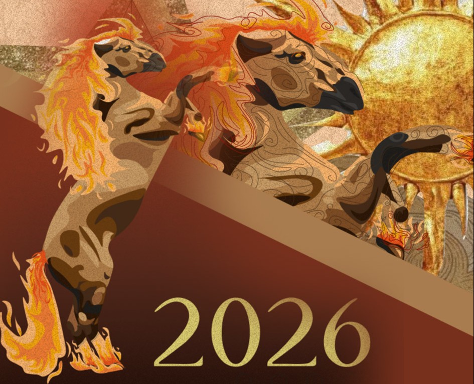 Настенный Календарь Сказочный год огненной Лошади на Dprofile