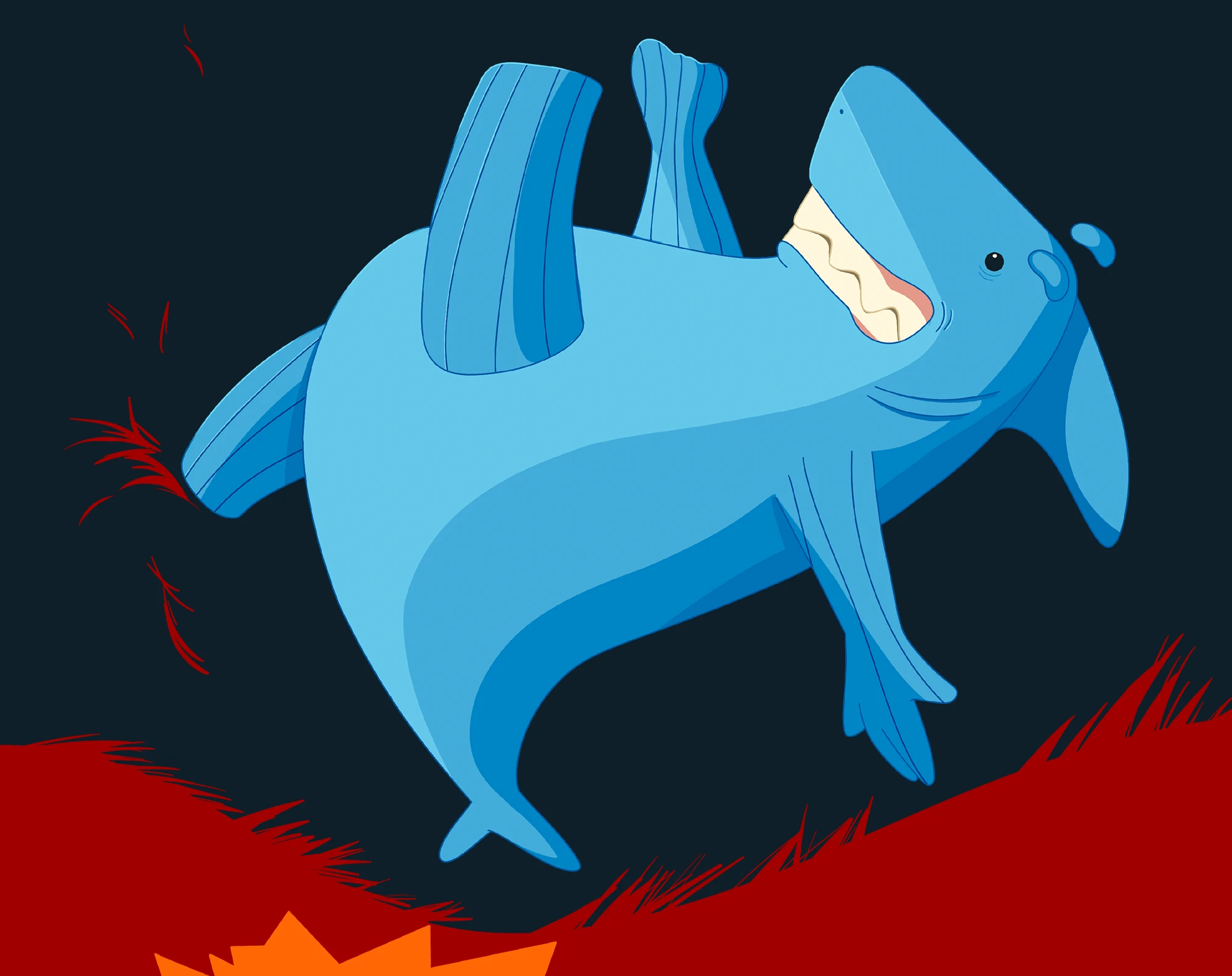 Дизайн упаковки с акулой-футболистом — Изображение №6 — Брендинг, Иллюстрация на Dprofile