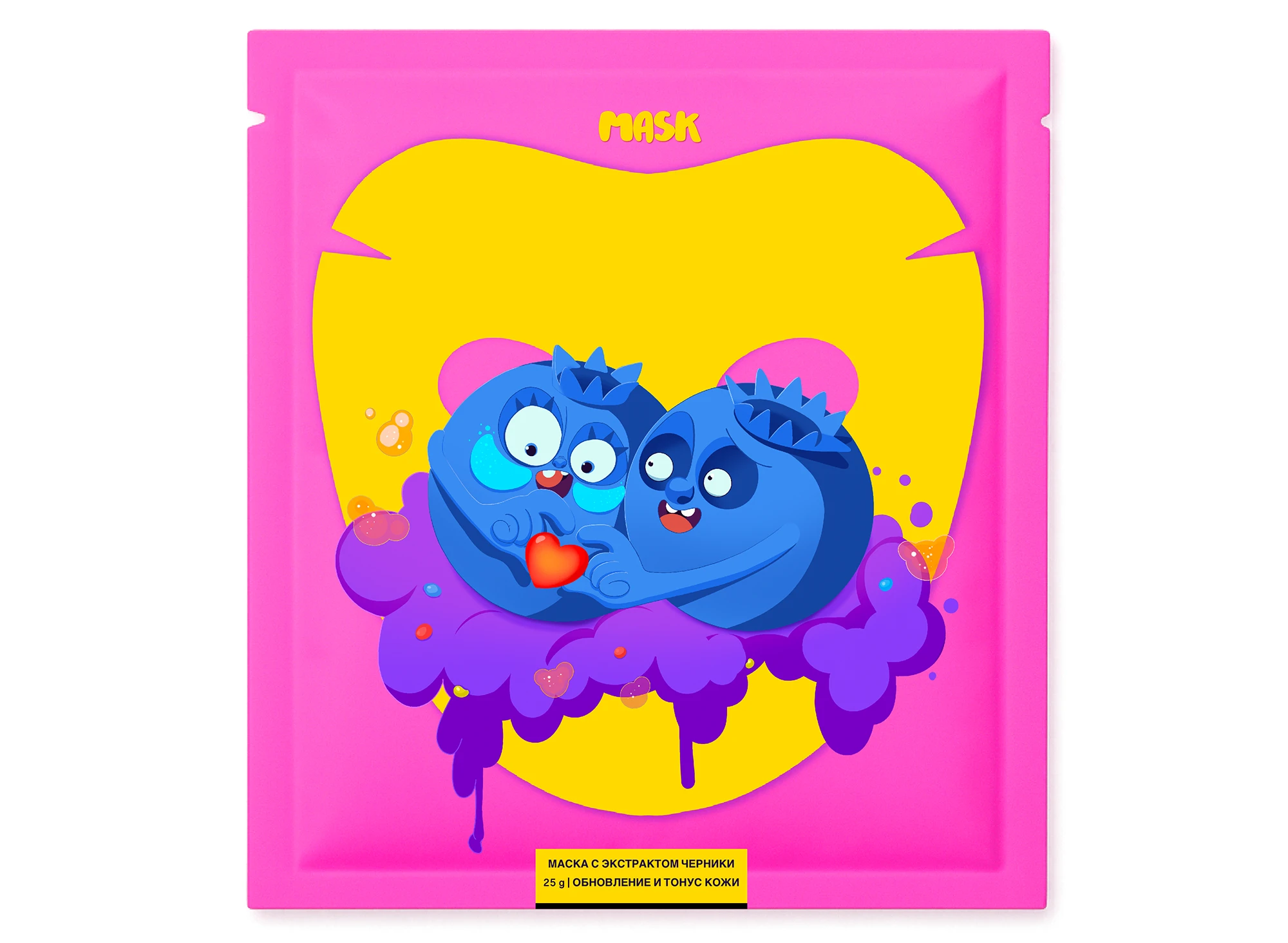 Упаковка тканевых масок. Персонажи — Изображение №6 — Брендинг, Иллюстрация на Dprofile