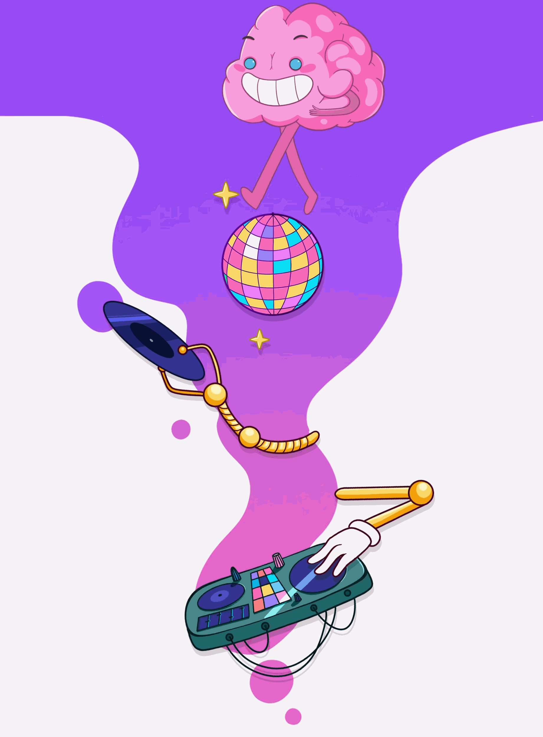 Бренд-персонаж. Мозг. Маскот для викторин — Изображение №5 — Брендинг, Иллюстрация на Dprofile