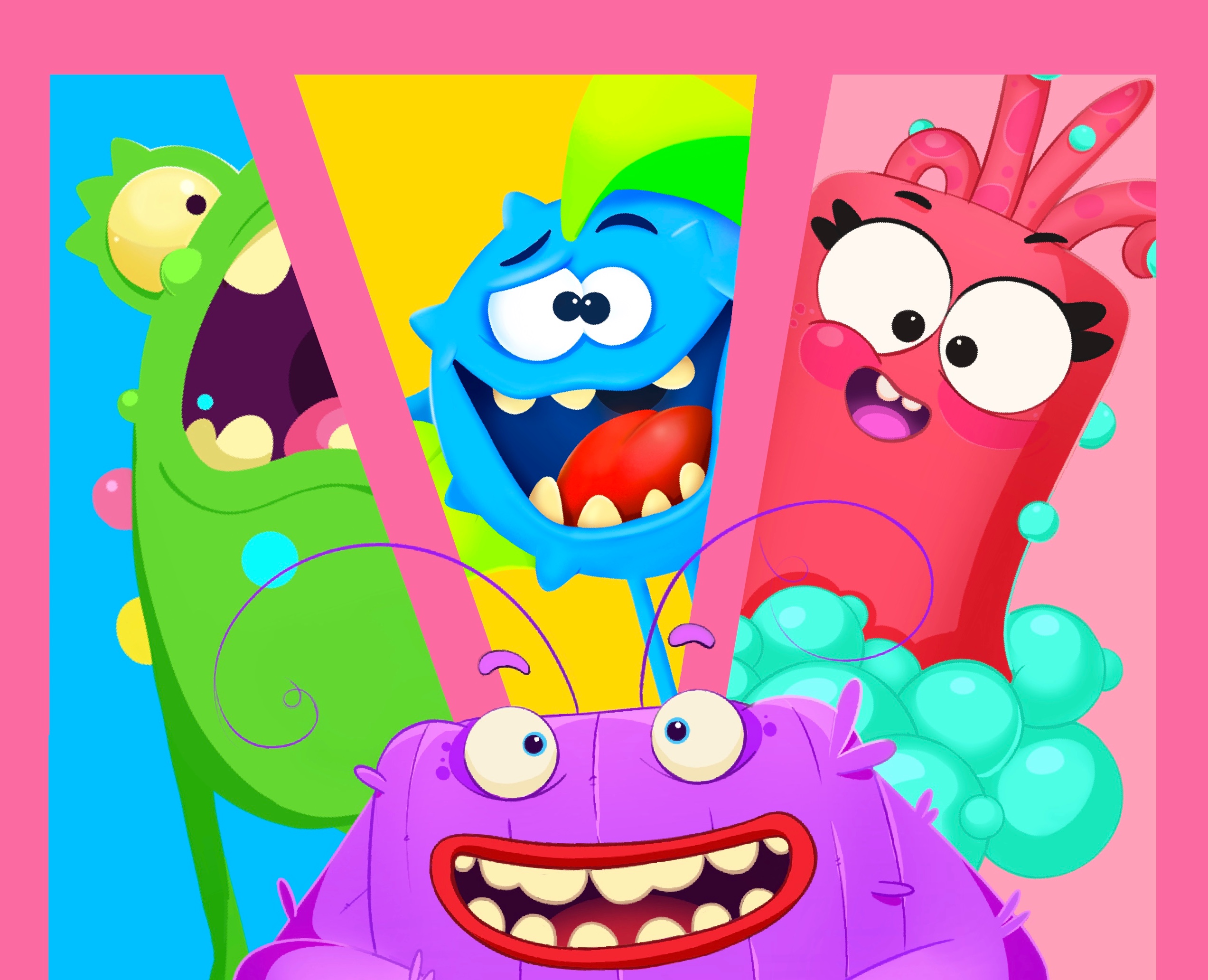 Чудная команда. Дизайн персонажей. Монстрики — Иллюстрация, Анимация на Dprofile