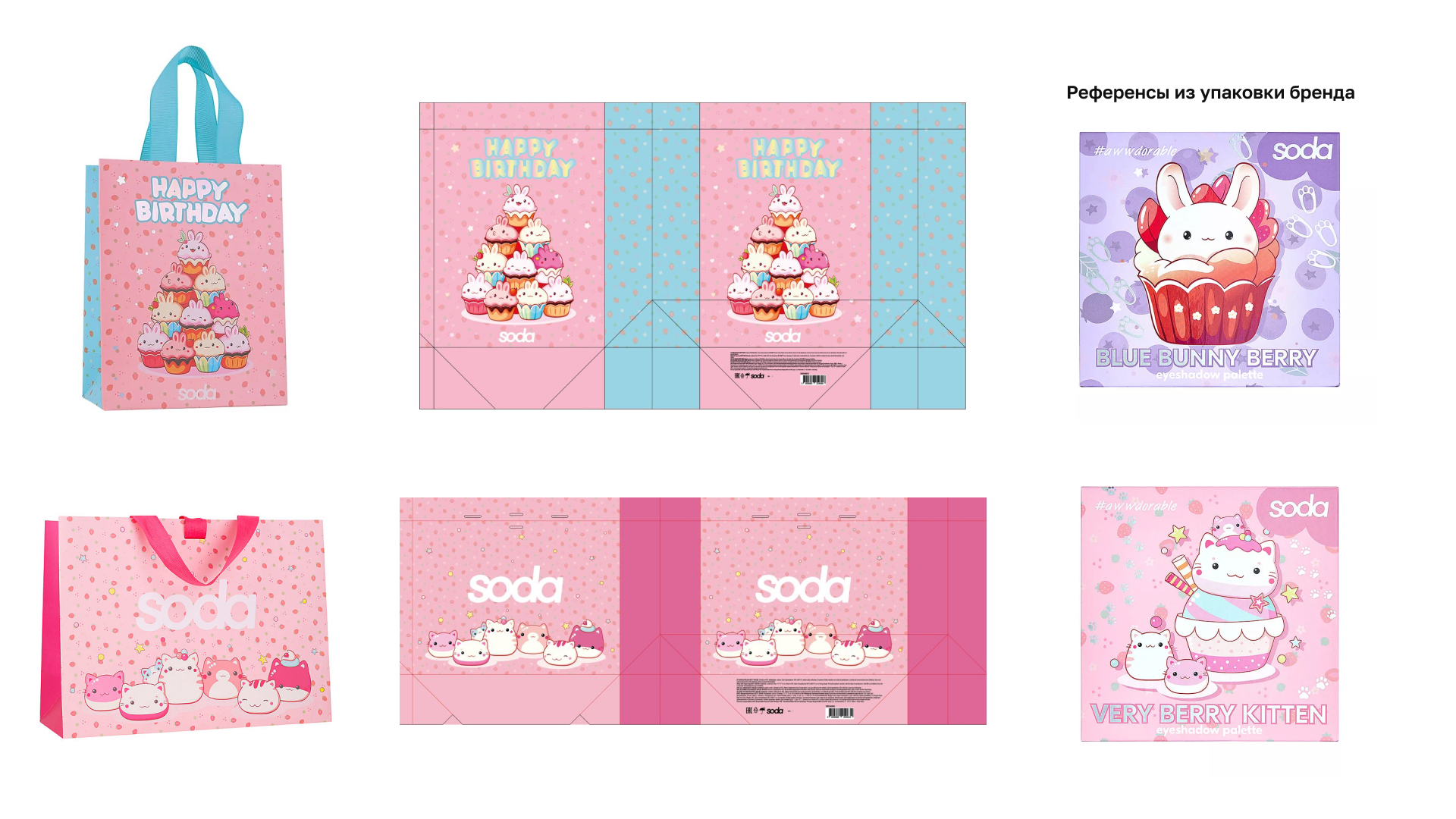 SODA – Дизайн подарочных пакетов — Изображение №3 — Брендинг на Dprofile