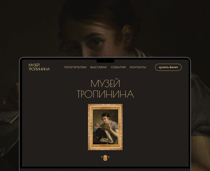 Дизайн фирменного стиля и сайта для государственного музея на Dprofile