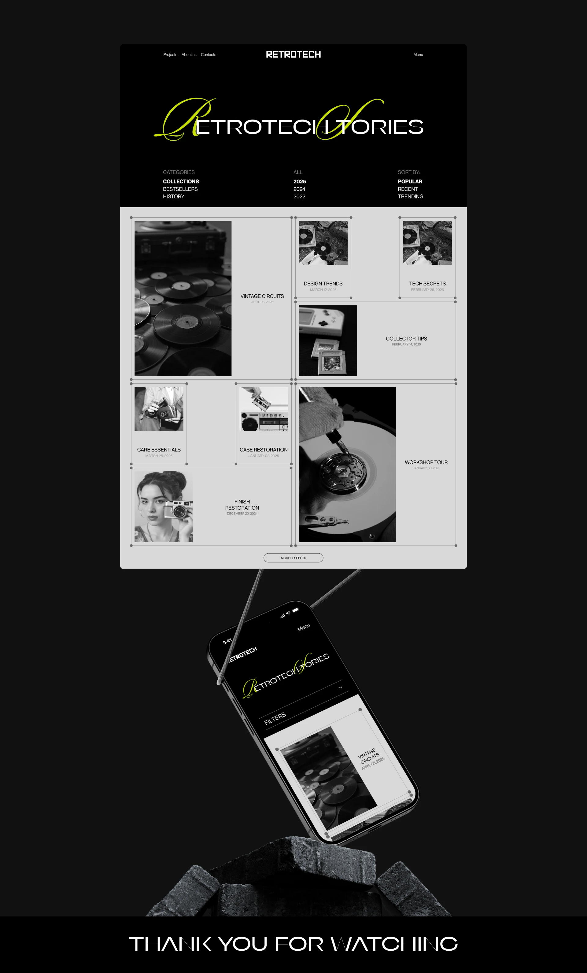 Retrotech — Изображение №6 — Интерфейсы на Dprofile