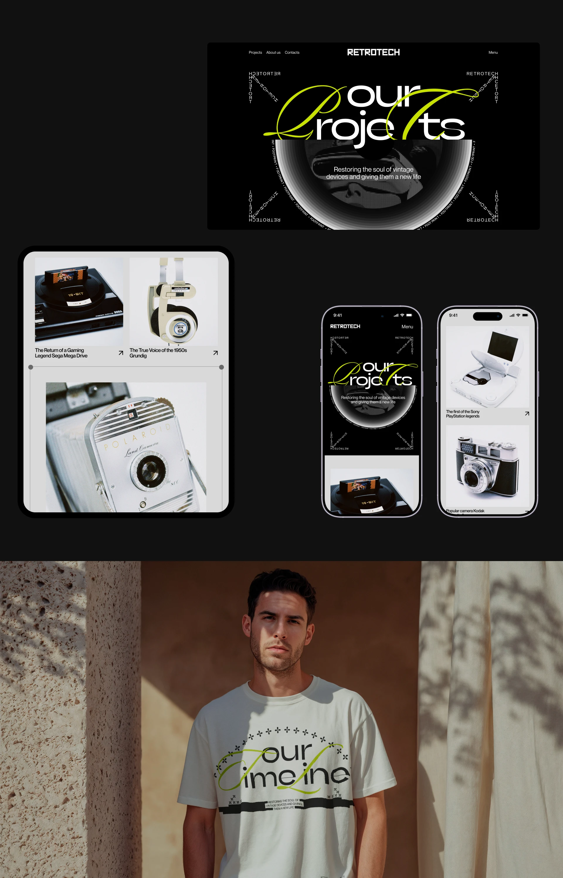 Retrotech — Изображение №3 — Интерфейсы на Dprofile