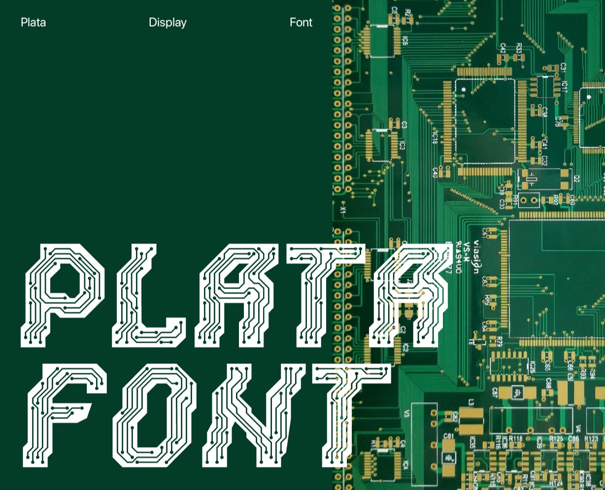 Plata font на Dprofile