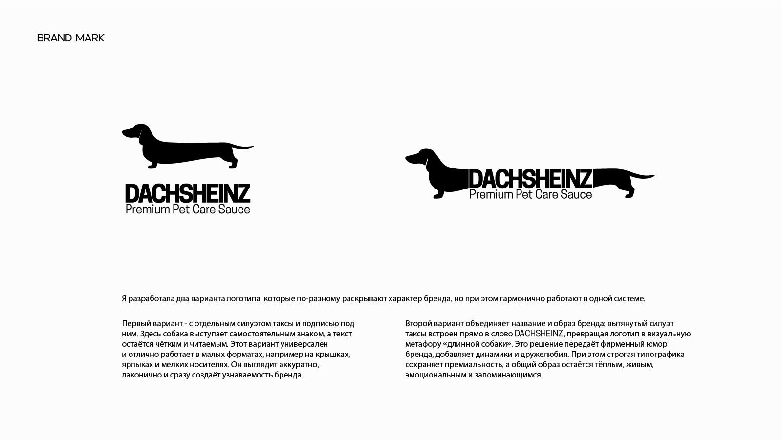 Концепция фирменного стиля DACHSHEINZ — Изображение №3 — Брендинг на Dprofile