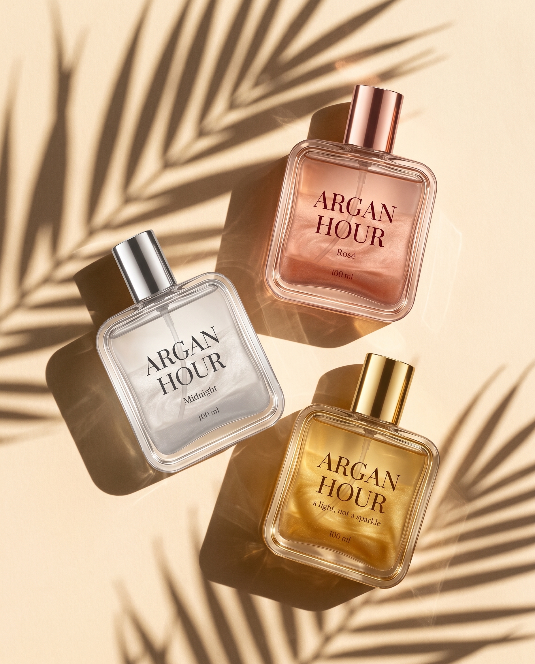 ARGAN HOUR · SHIMMERING BODY VEIL — Изображение №4 — Брендинг, Нейро на Dprofile
