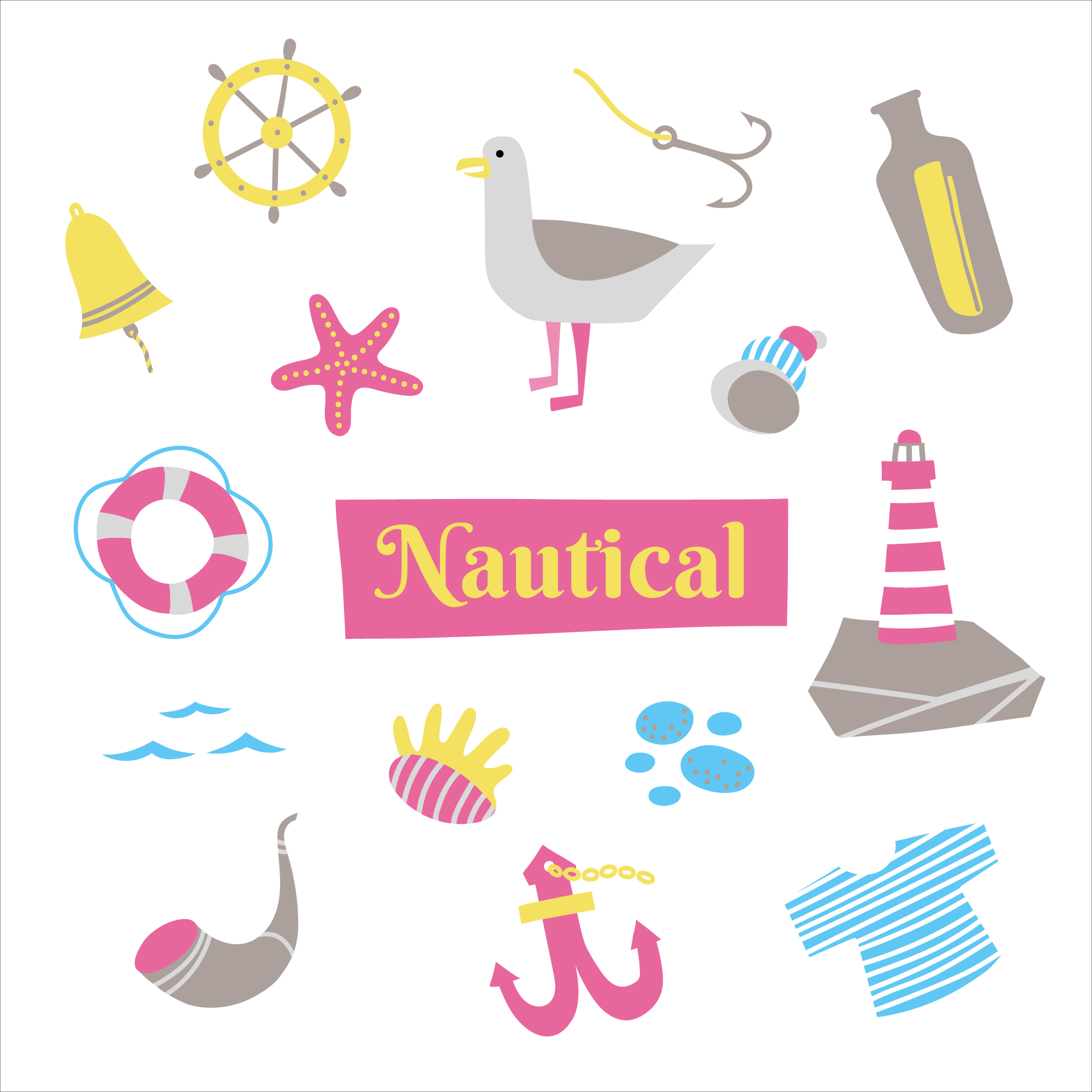 «Nautical» | Паттерн для детской одежды — Изображение №2 — Иллюстрация на Dprofile
