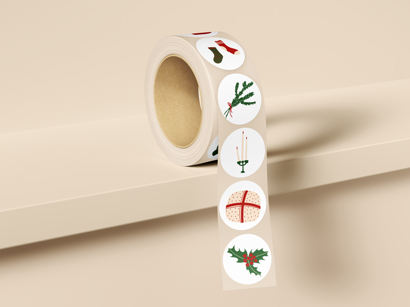 Новогодний стикерпак — Изображение №3 — Иллюстрация на Dprofile