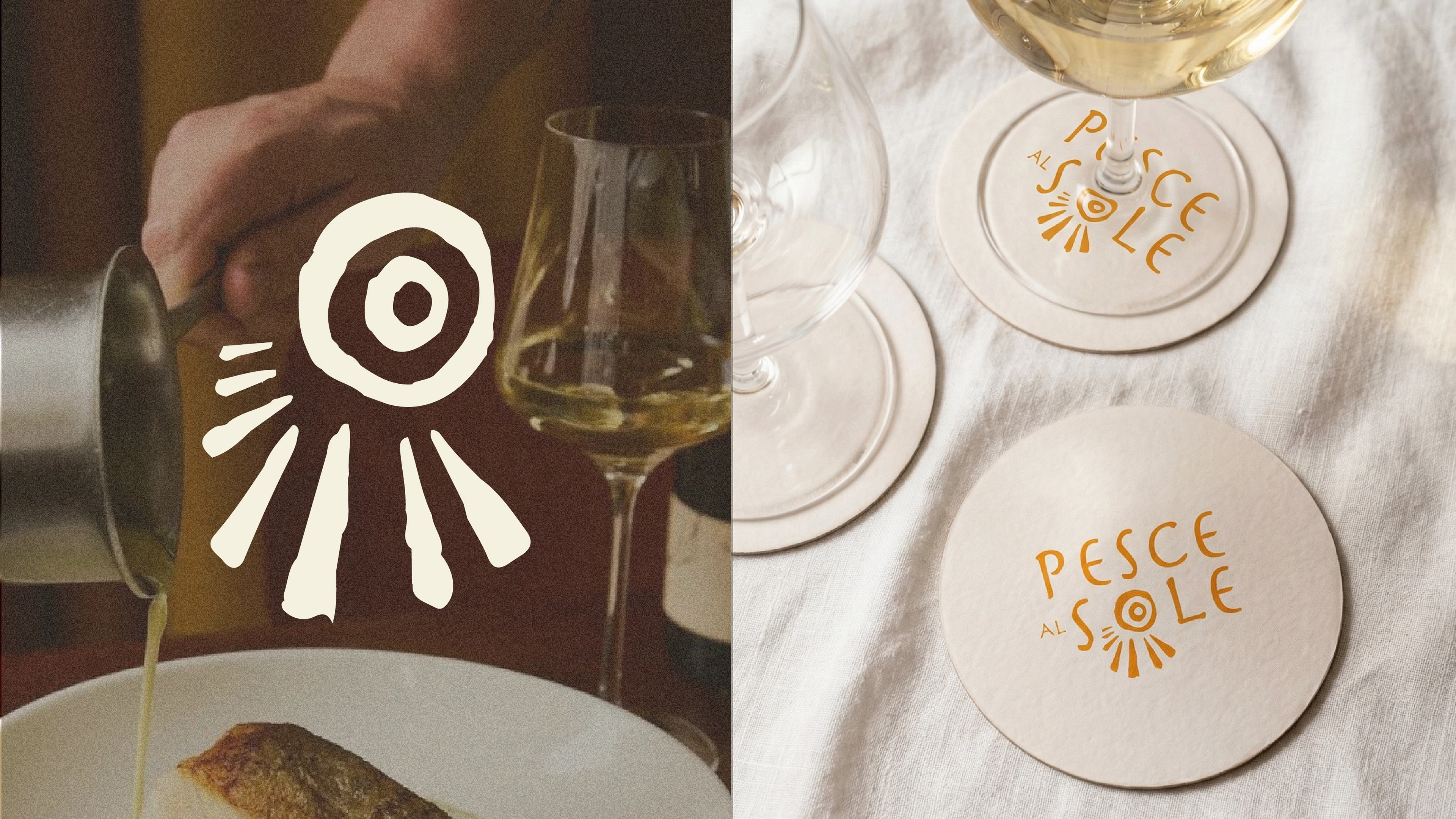 Pesce al sole | Restaurant Brand Idenity — Изображение №6 — Брендинг, Графика на Dprofile