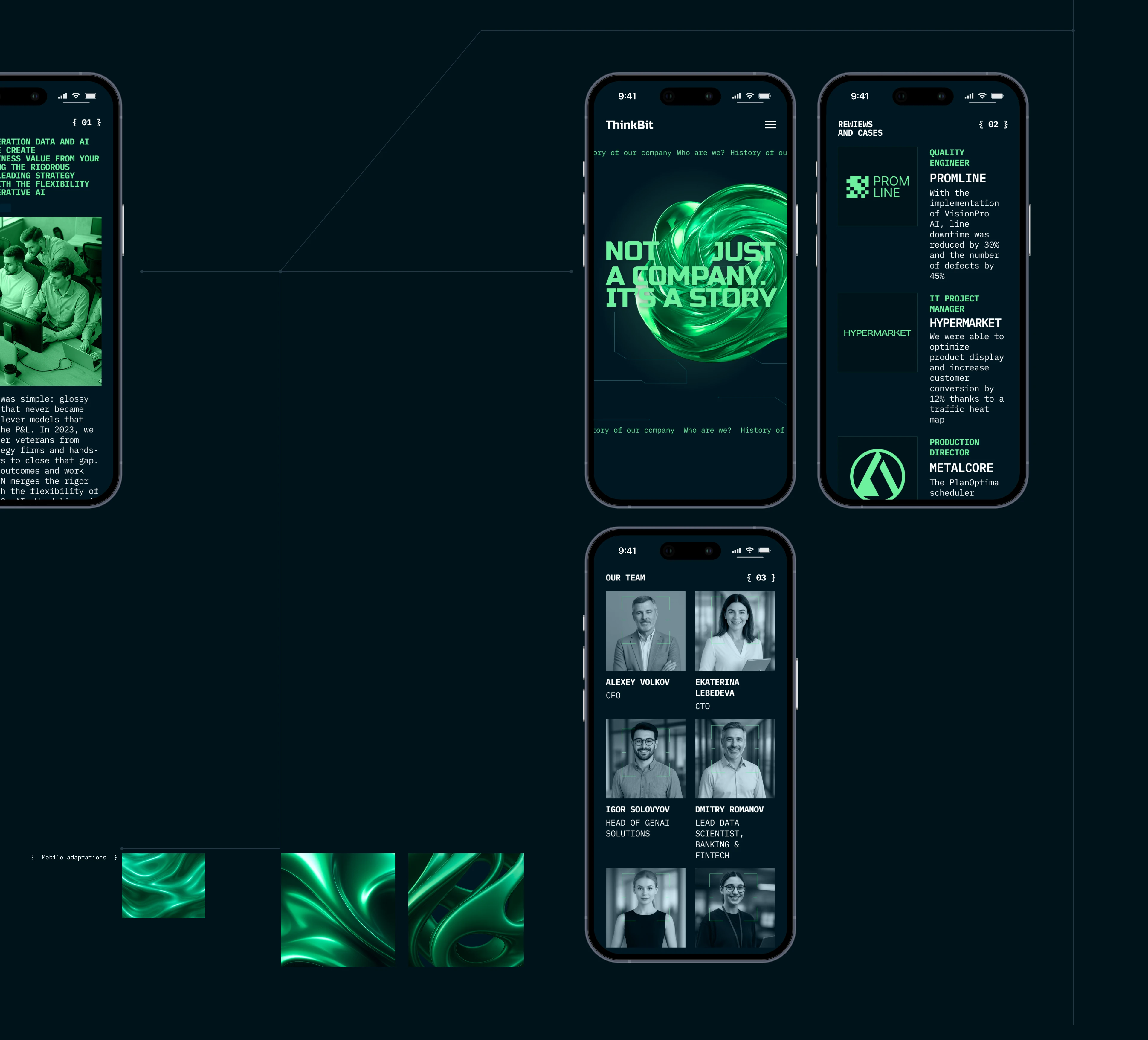 Thinkbit | Corporate site — Изображение №10 — Интерфейсы на Dprofile