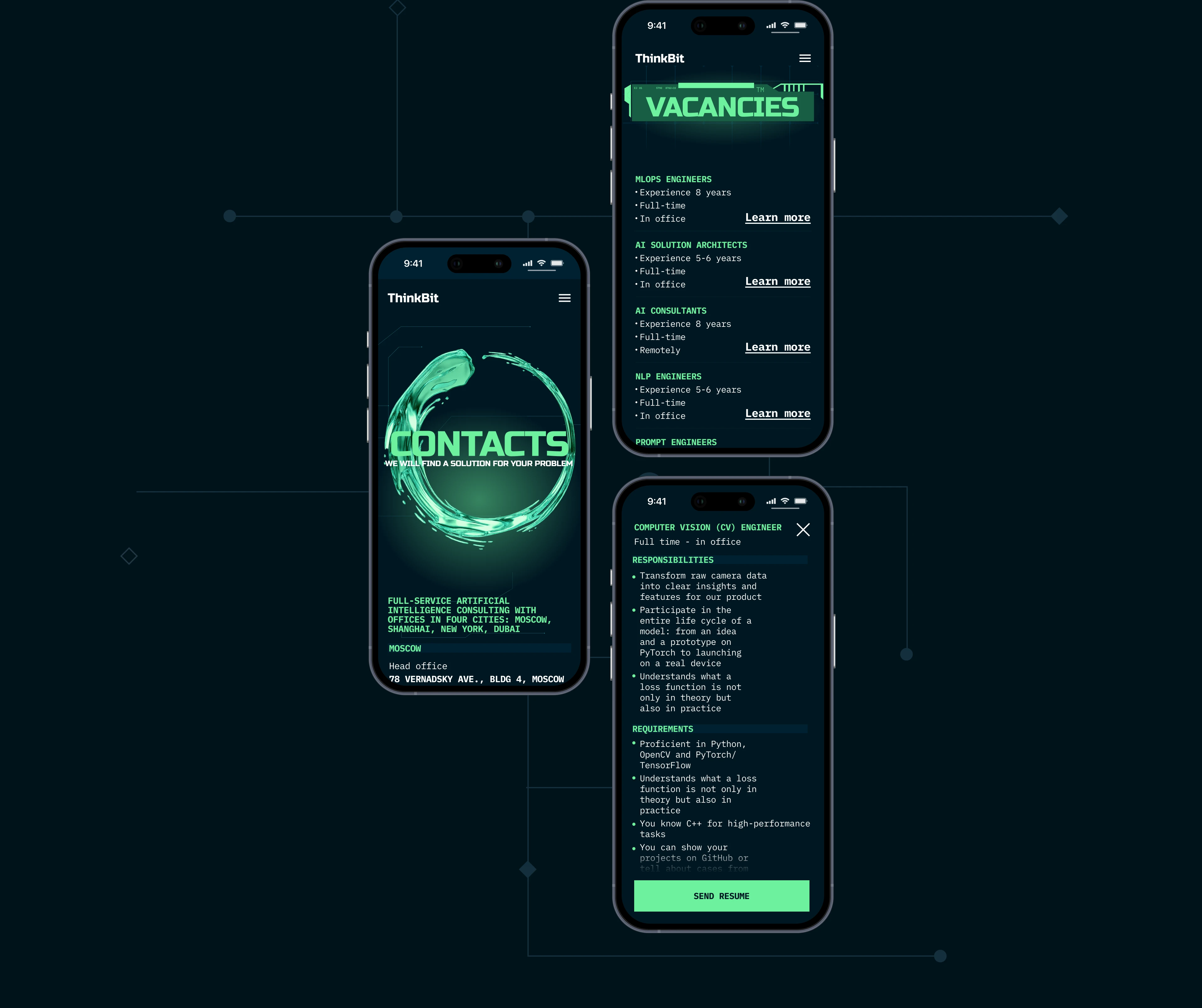 Thinkbit | Corporate site — Изображение №12 — Интерфейсы на Dprofile