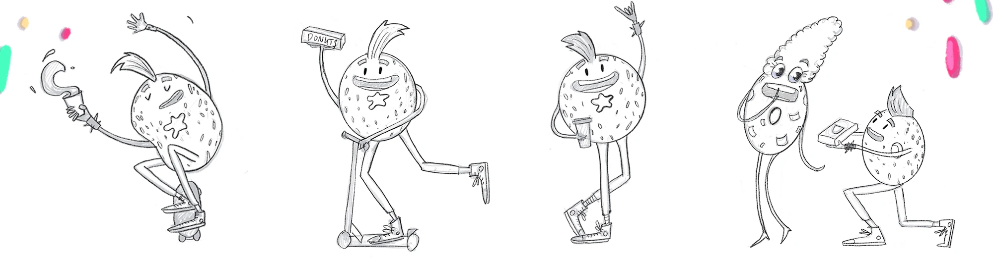 Дизайн персонажа для кафе Дон Симон — Изображение №2 — Брендинг, Иллюстрация на Dprofile