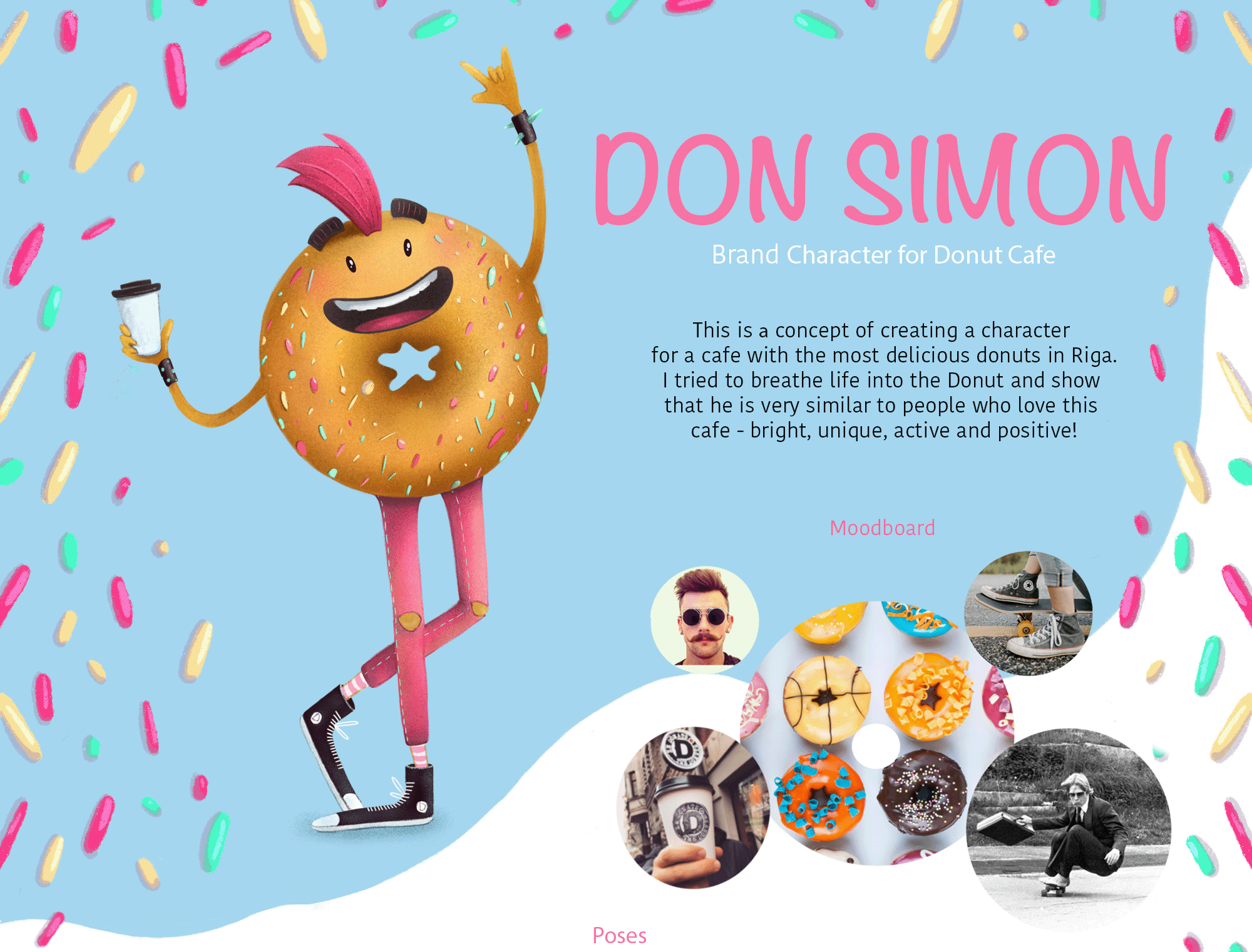 Дизайн персонажа для кафе Дон Симон — Изображение №1 — Брендинг, Иллюстрация на Dprofile